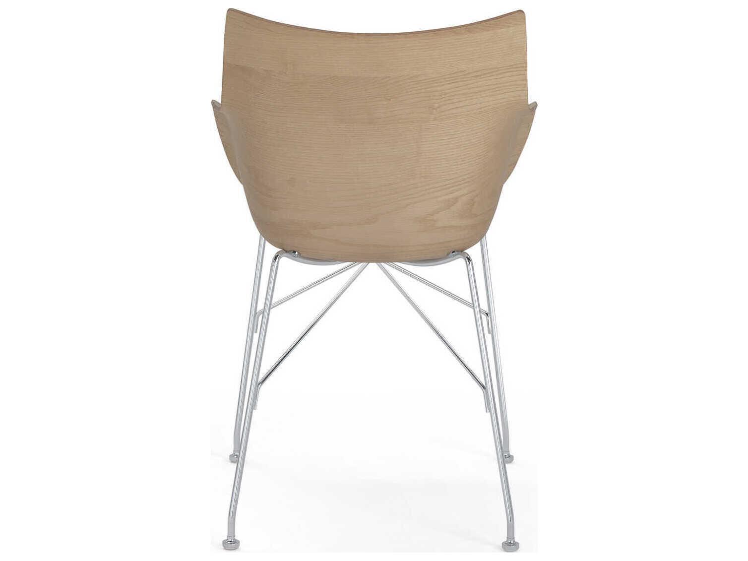 Kartell Q-wood Brown Computer Office Chair