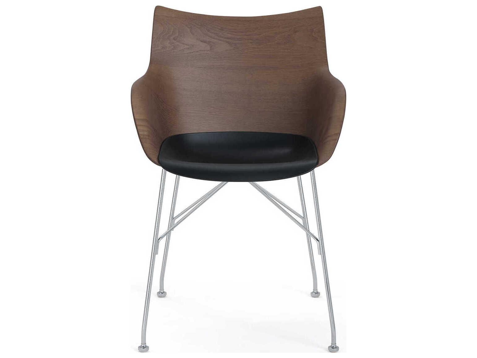 Kartell Q-wood Brown Computer Office Chair