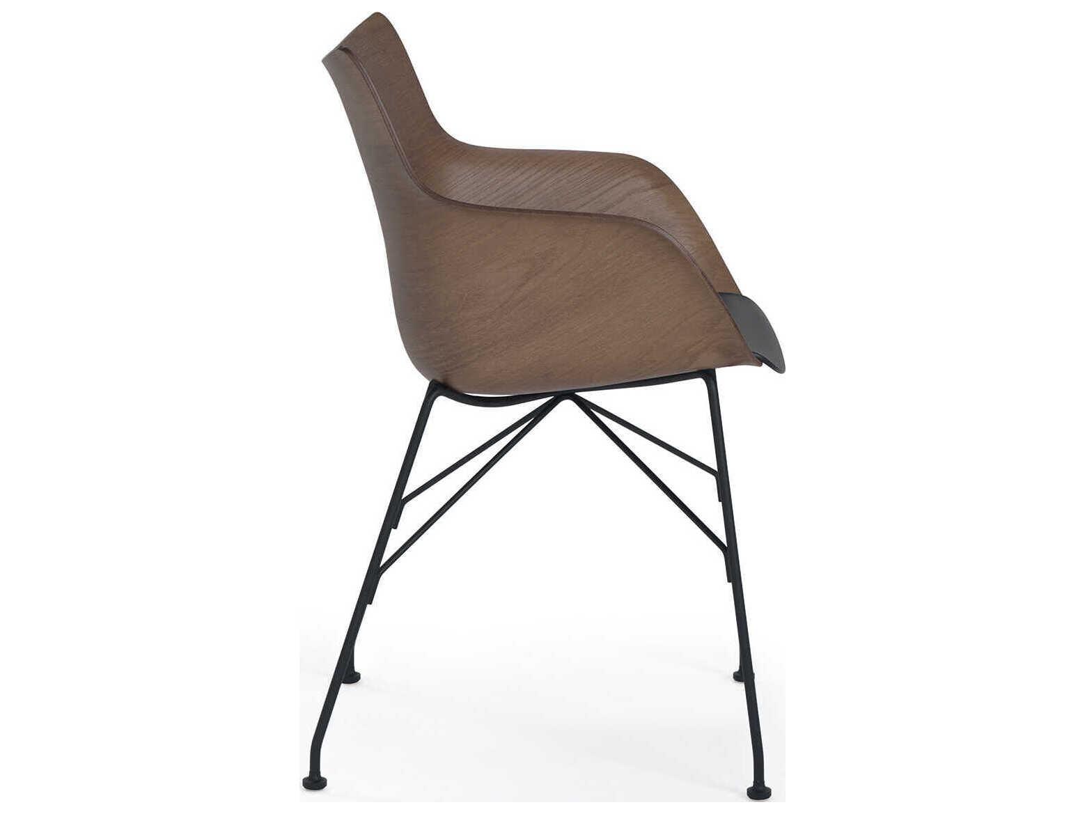 Kartell Q-wood Brown Computer Office Chair