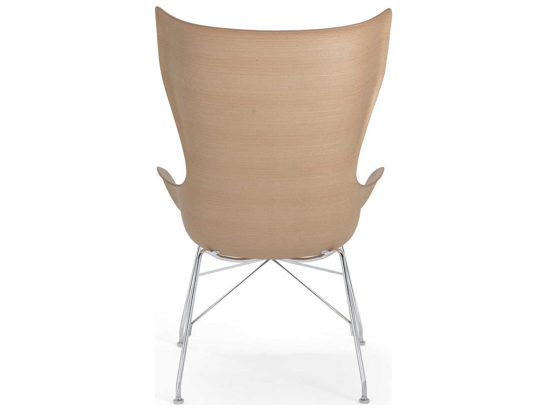 Kartell K-wood Brown Accent Chair