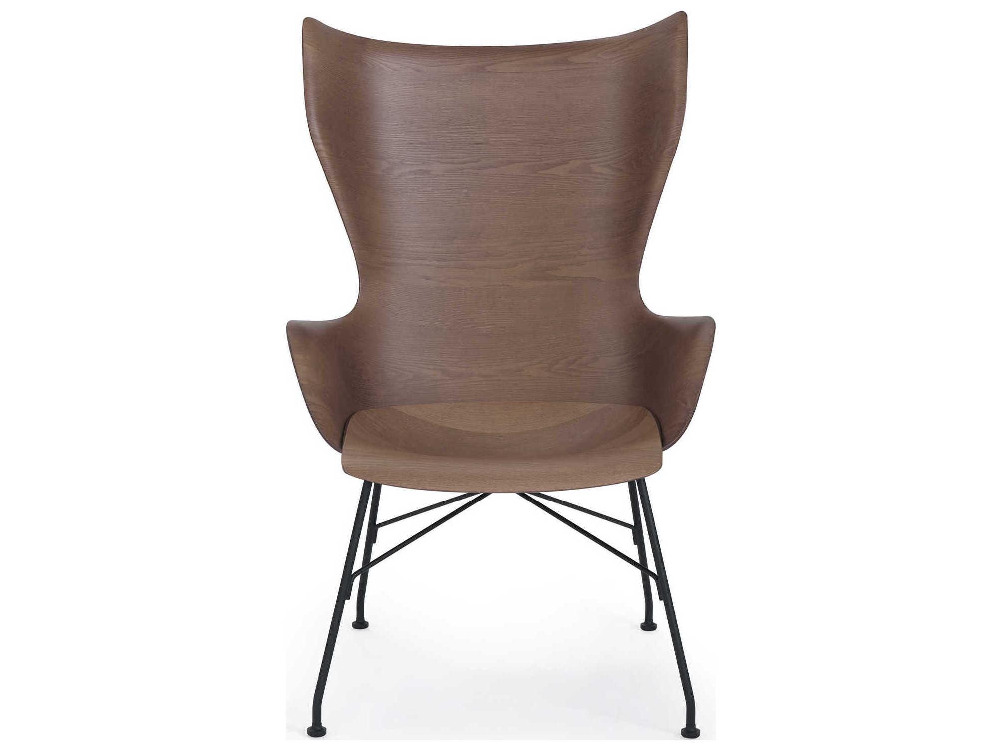 Kartell K-wood Black Accent Chair