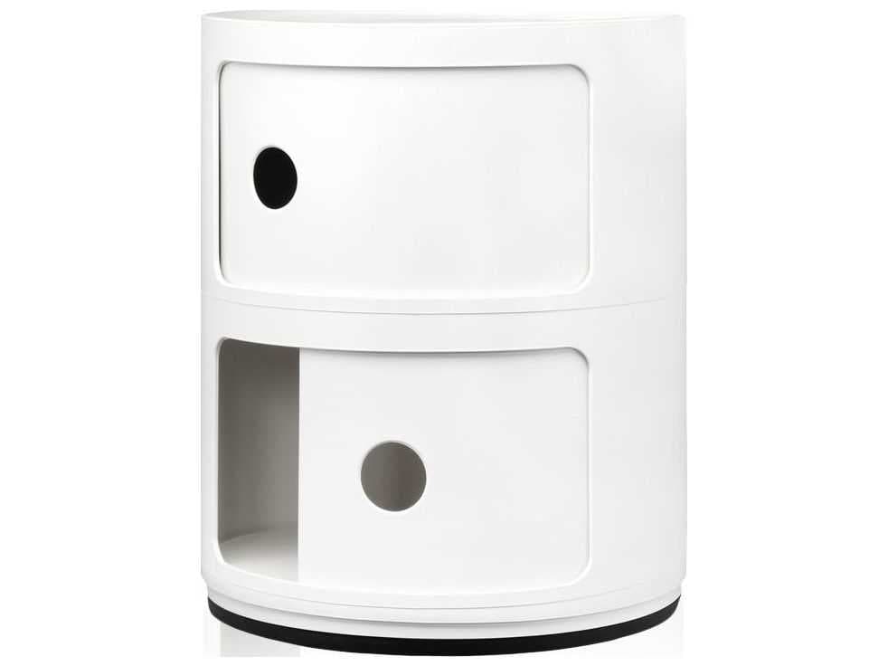Kartell Componibili White File Cabinet