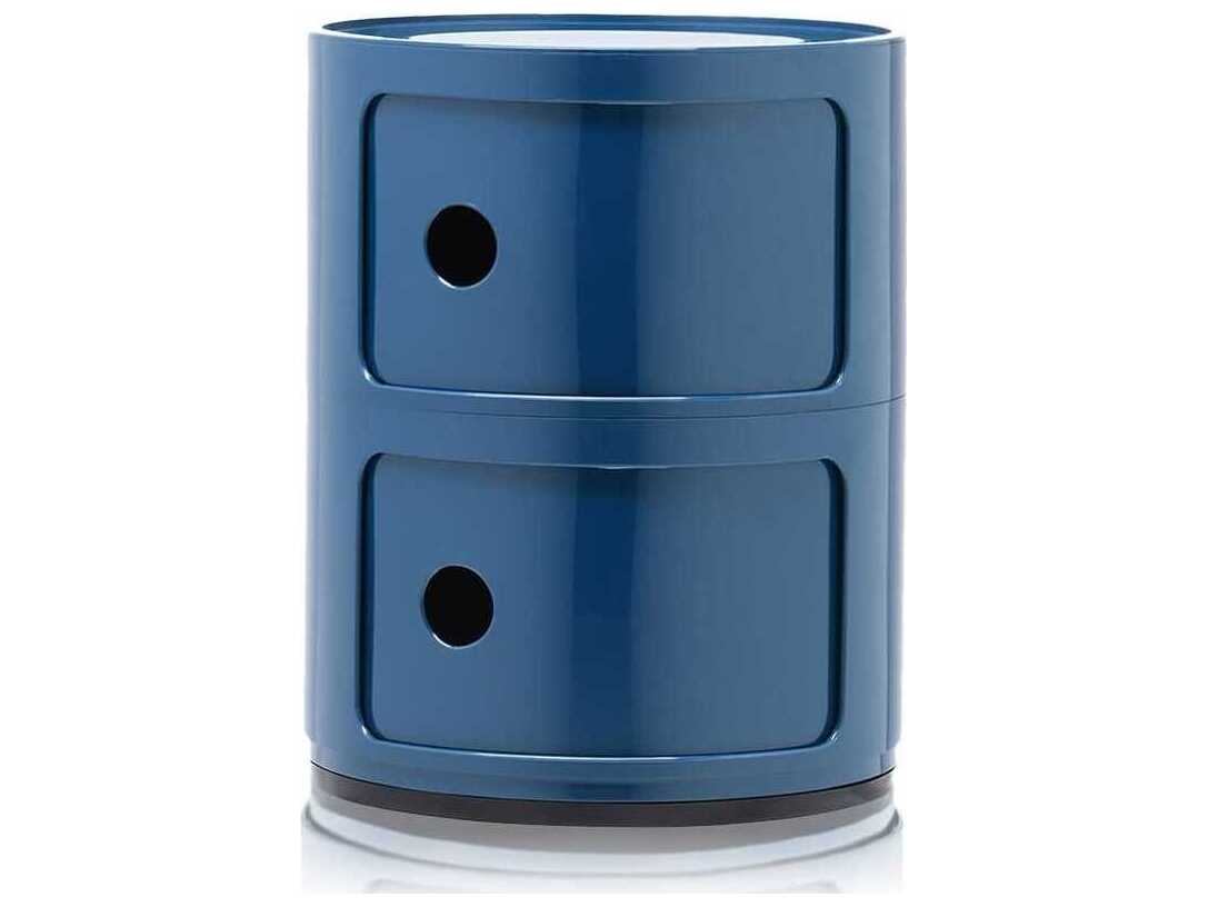 Kartell Componibili Blue File Cabinet