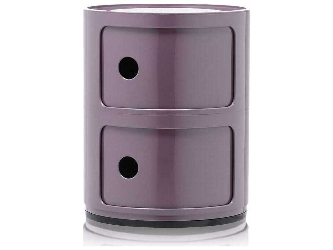 Kartell Componibili Violet File Cabinet