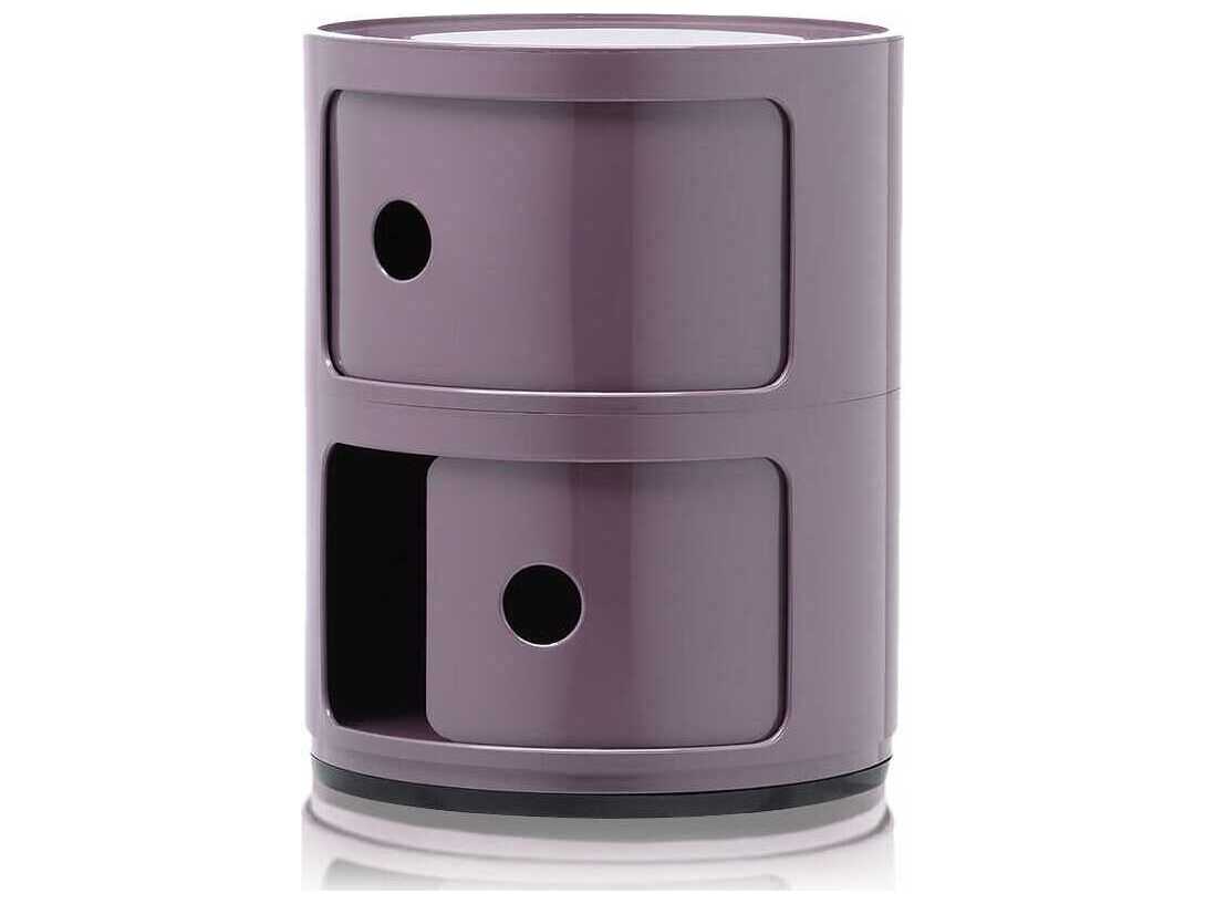 Kartell Componibili Violet File Cabinet
