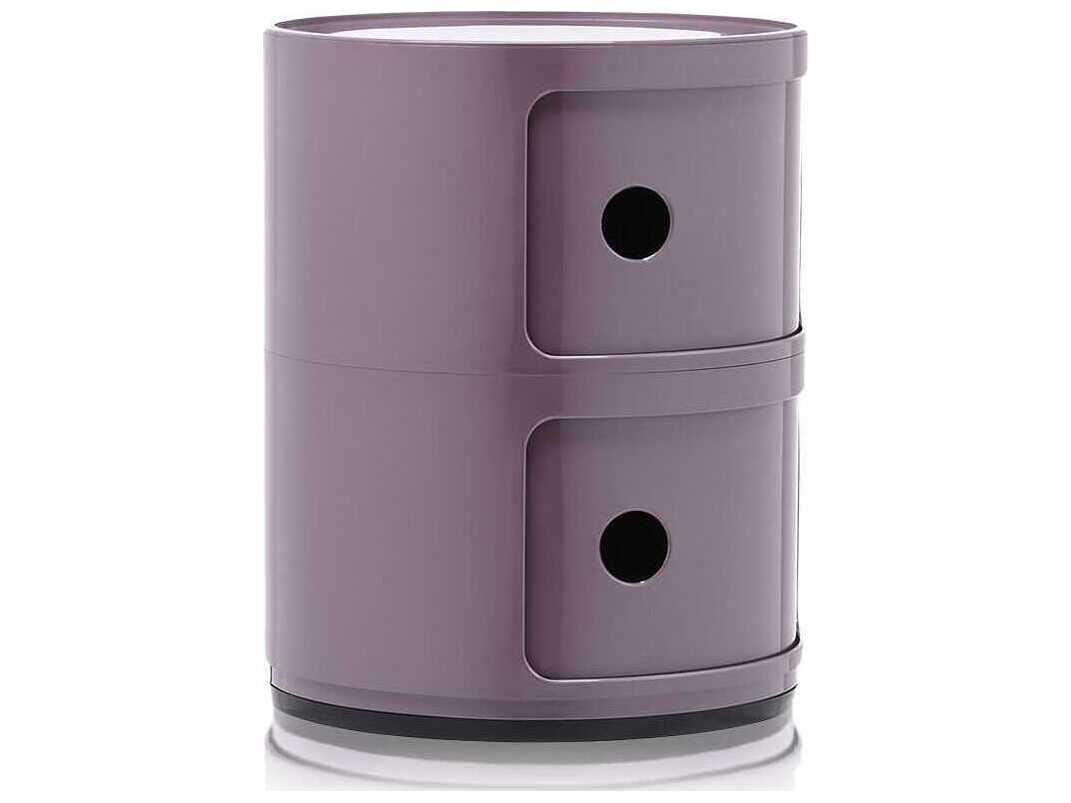 Kartell Componibili Violet File Cabinet