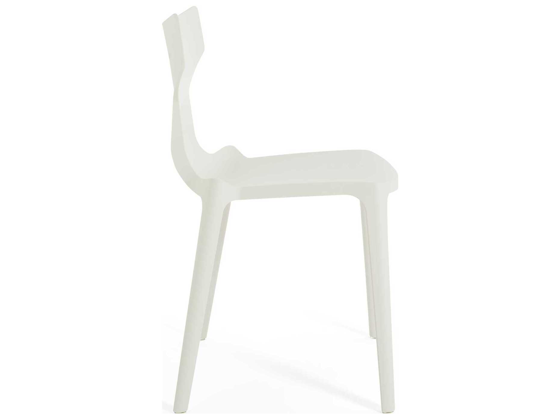 Kartell Re-chair White Side Dining Chair  (Sold in 2)