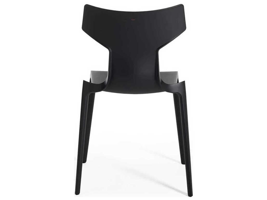 Kartell Re-chair Black Side Dining Chair  (Sold in 2)
