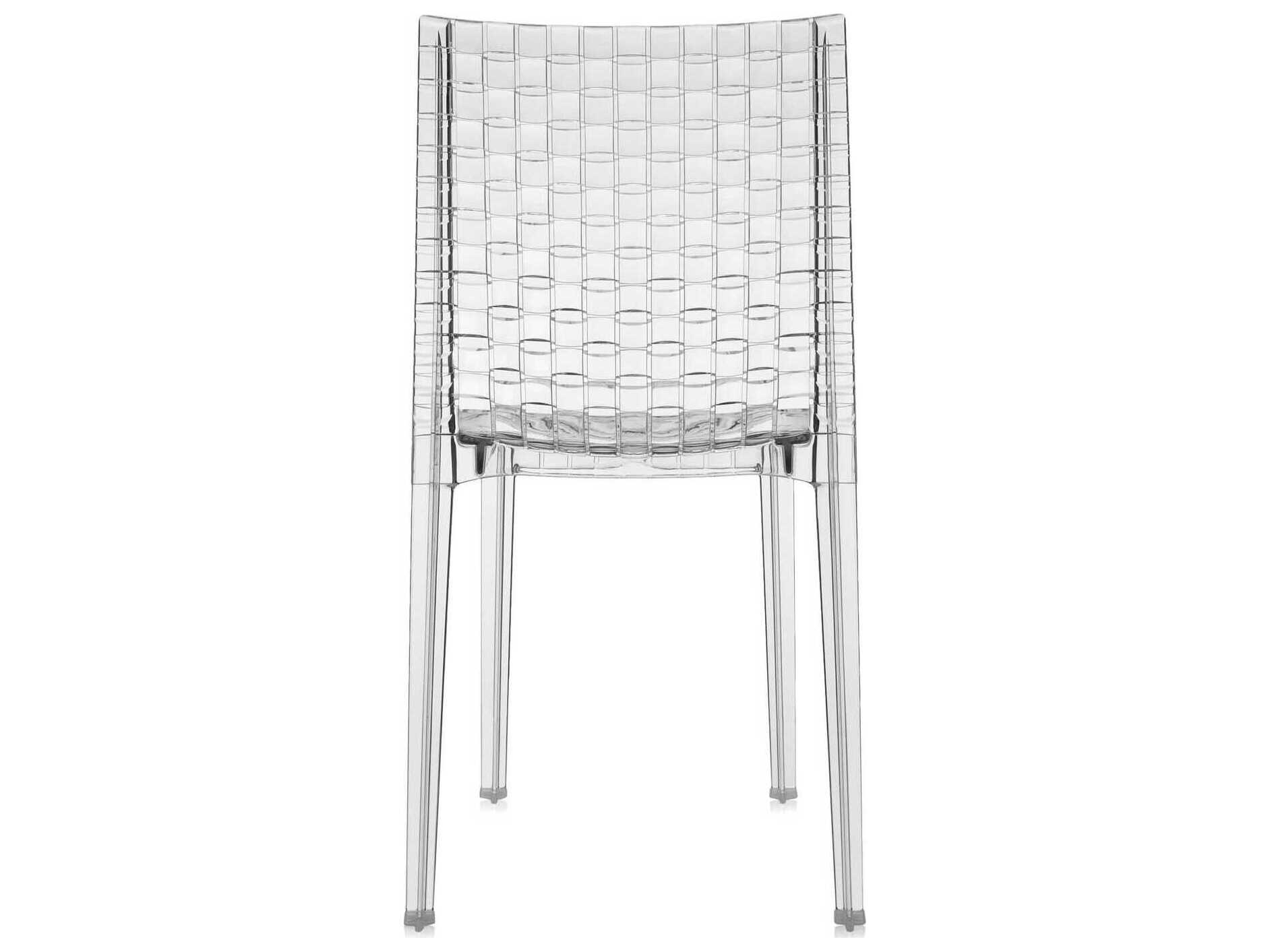 Kartell Ami Clear Side Dining Chair  (Sold in 2)