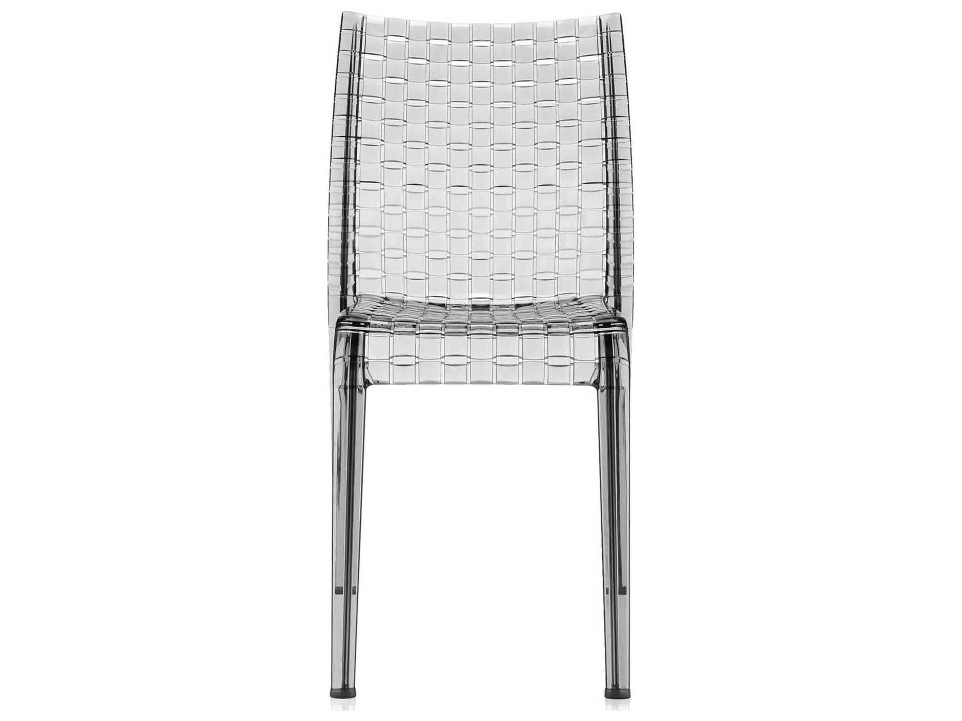 Kartell Ami Clear Side Dining Chair  (Sold in 2)