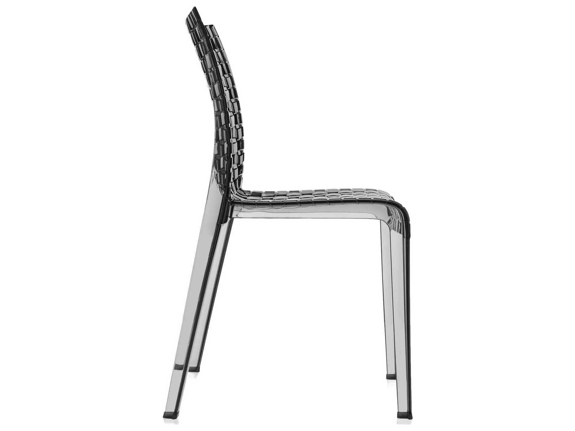 Kartell Ami Clear Side Dining Chair  (Sold in 2)