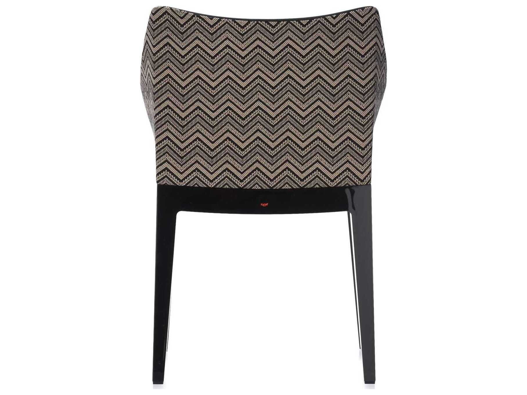 Kartell Madame Beige Upholstered Arm Dining Chair