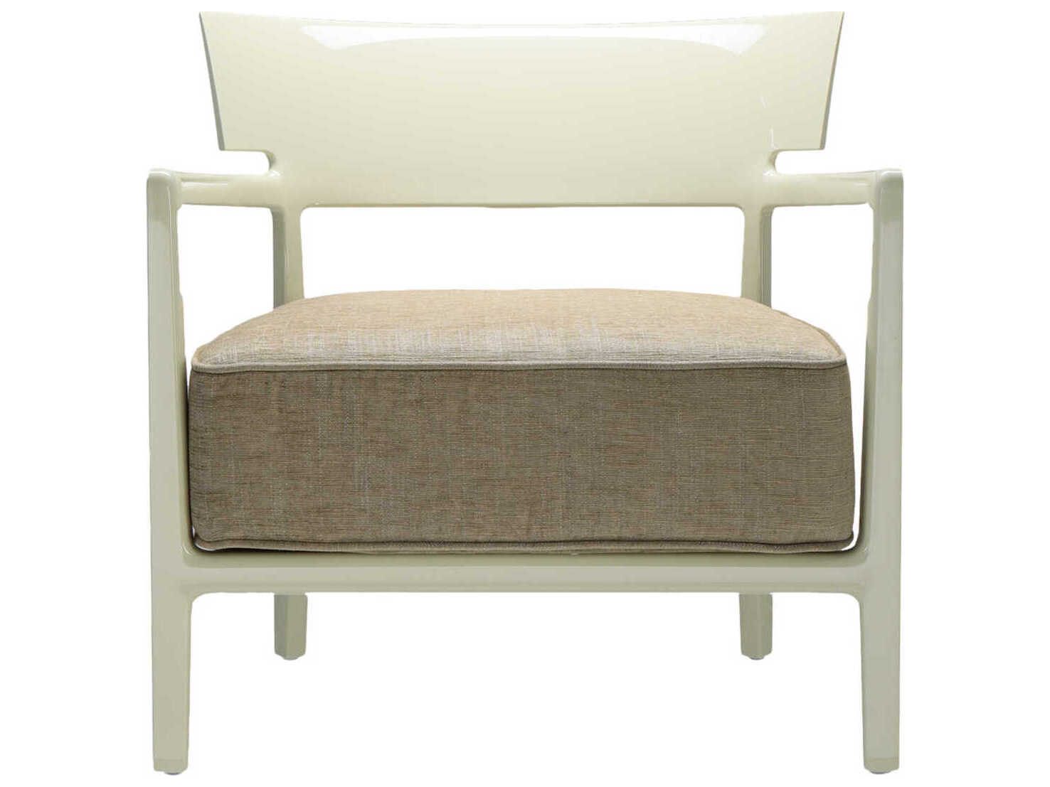 Kartell Cara Green Fabric Accent Chair