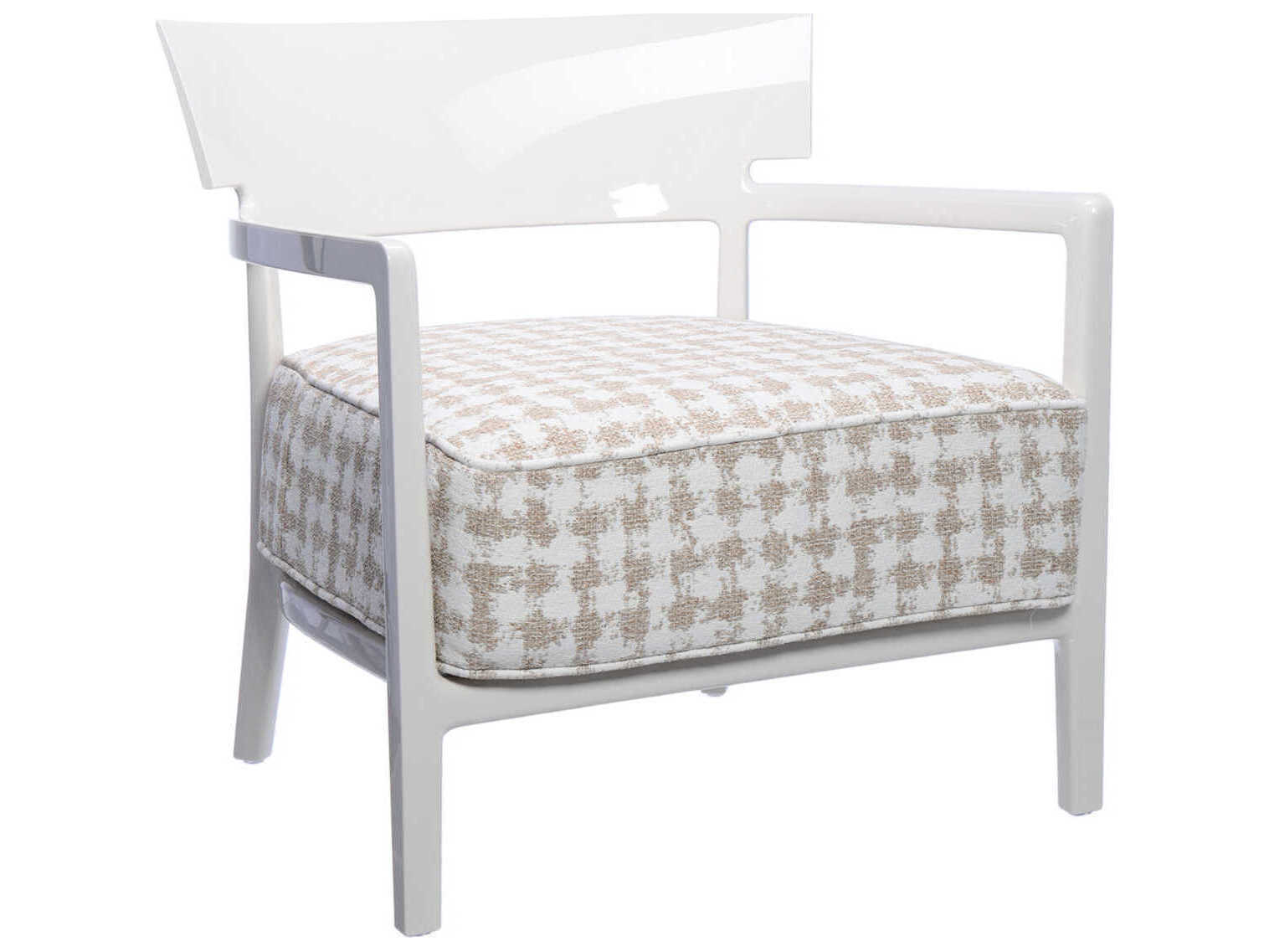 Kartell Cara Beige Fabric Accent Chair