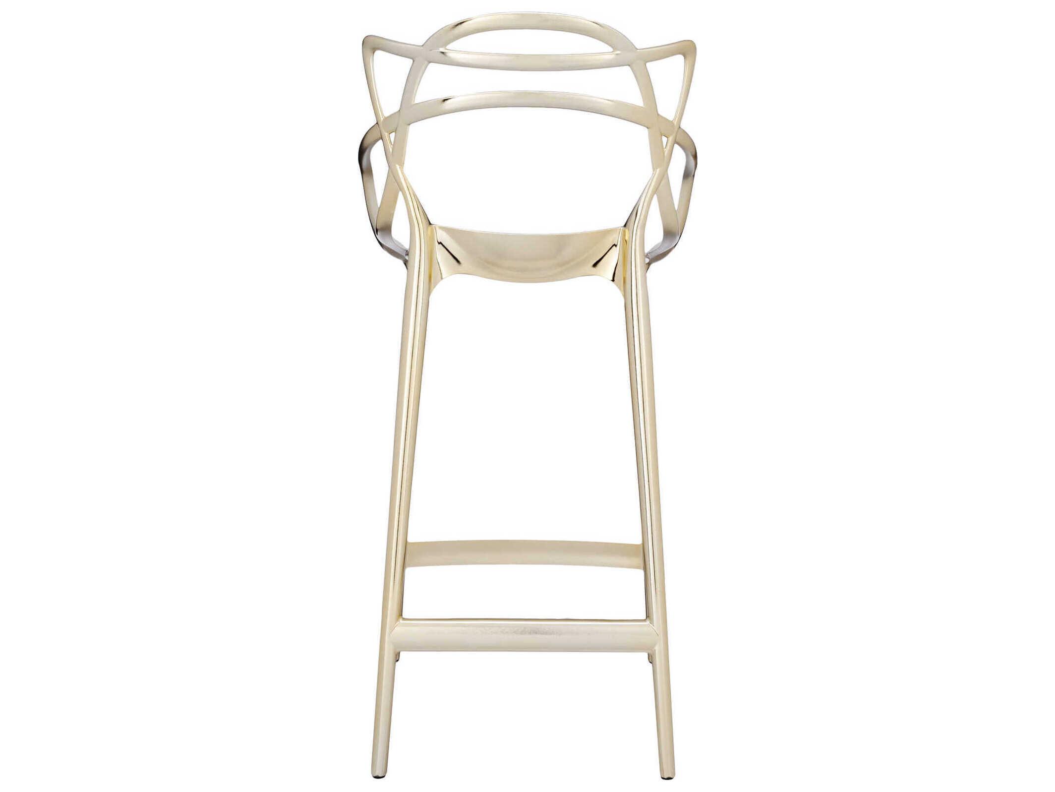 Kartell Masters Metallic Gold Counter Stool