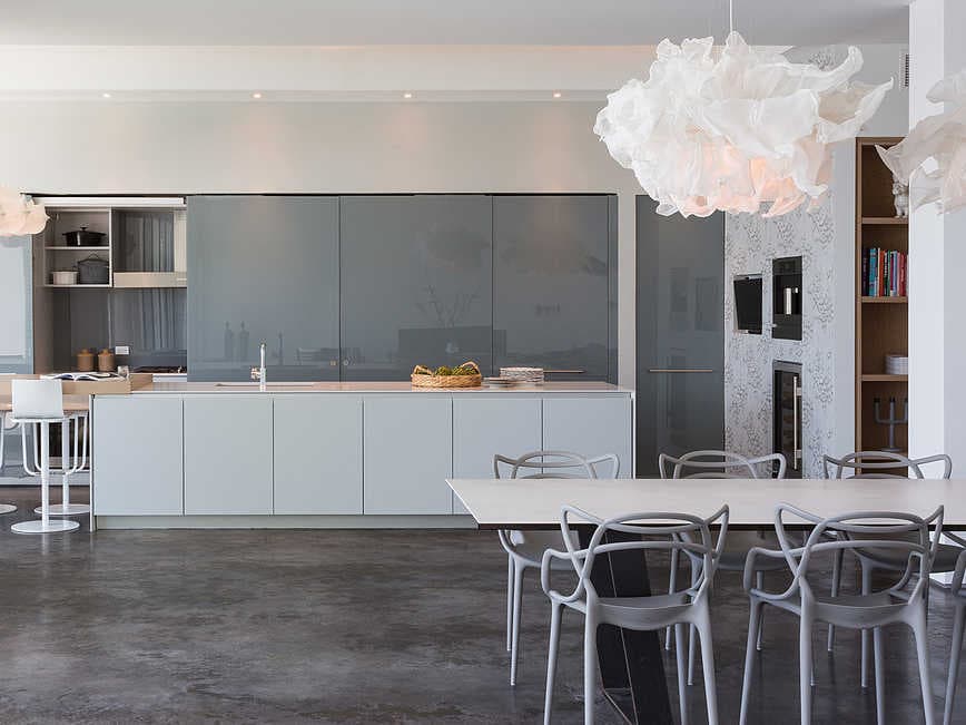 Kartell Masters Gray Arm Dining Chair  (Sold in 2)