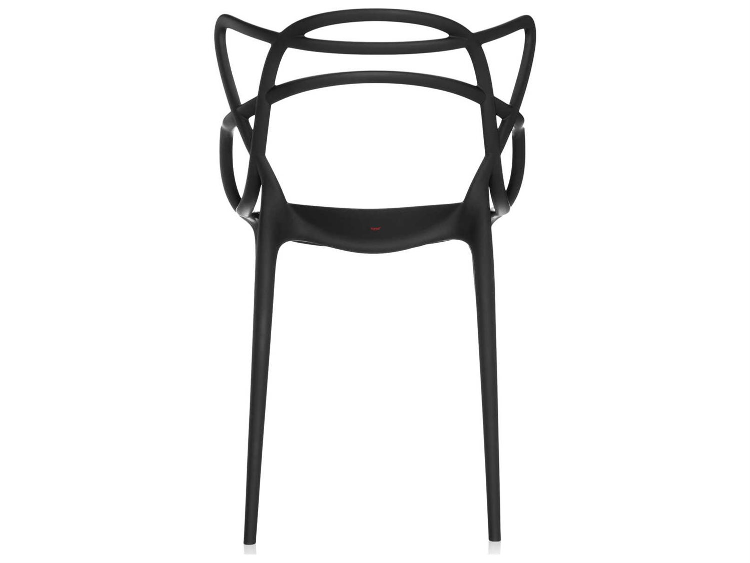 Kartell Masters Black Arm Dining Chair  (Sold in 2)