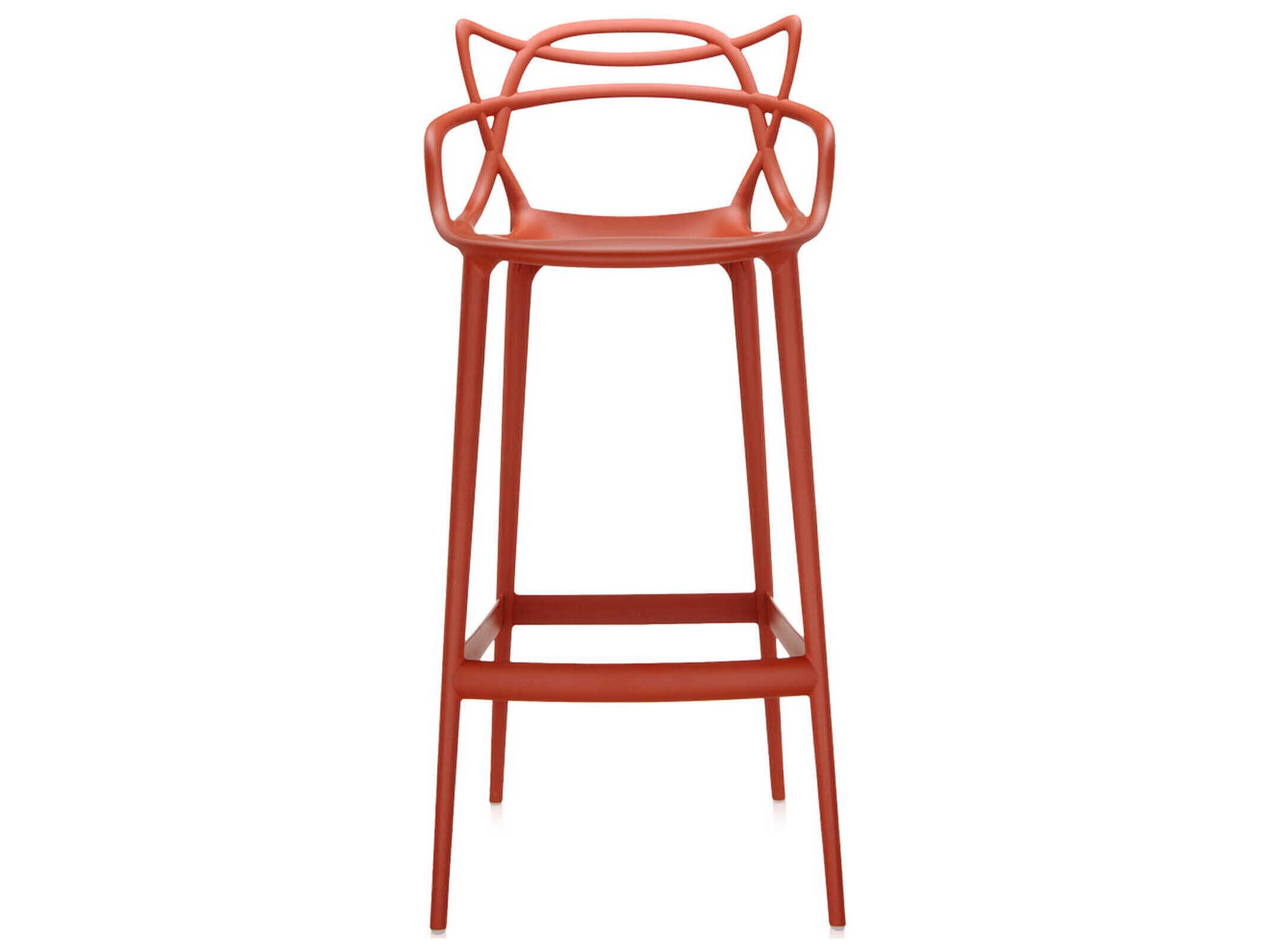Kartell Masters Rusty Orange Bar Stool