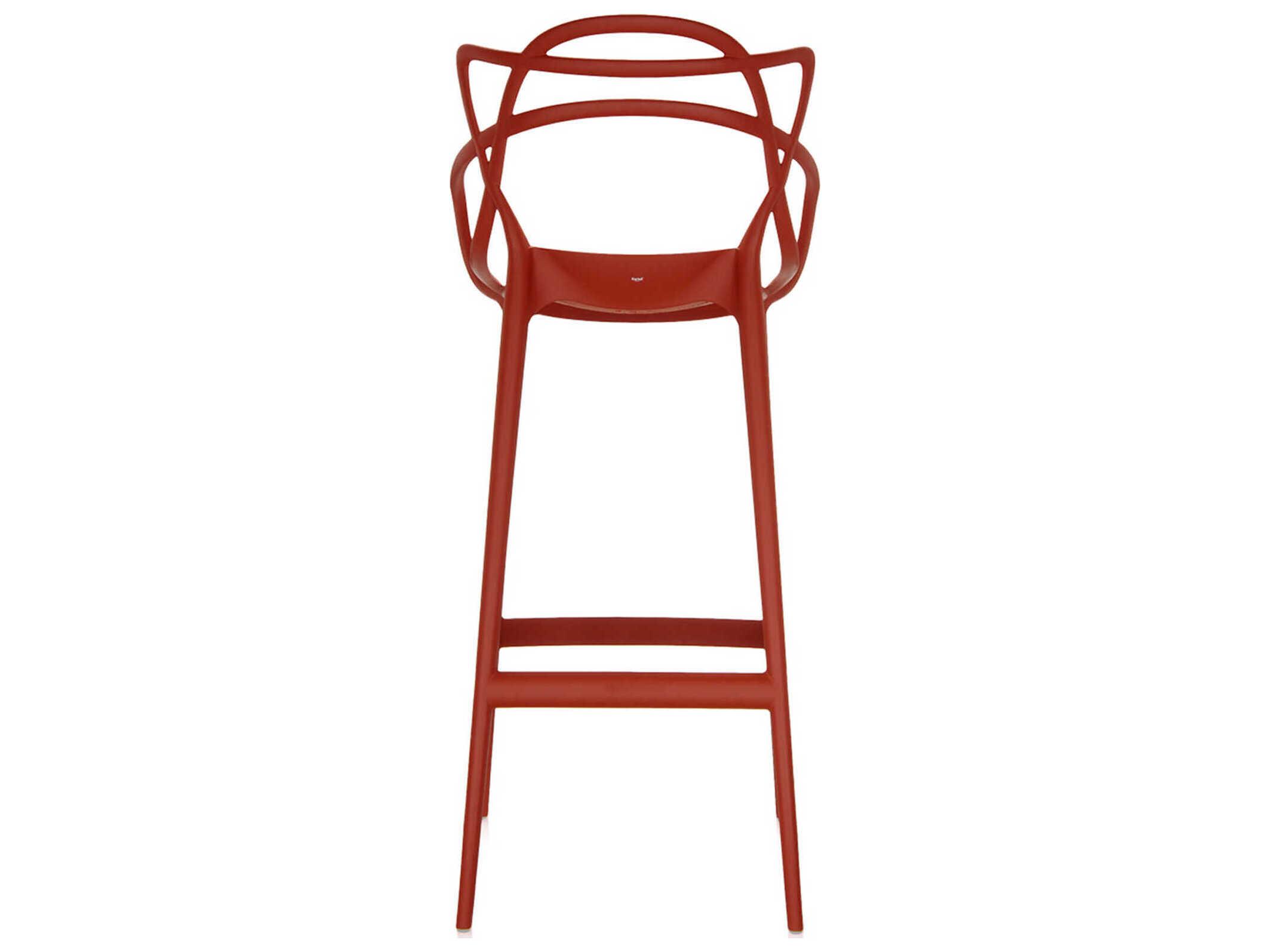 Kartell Masters Rusty Orange Bar Stool