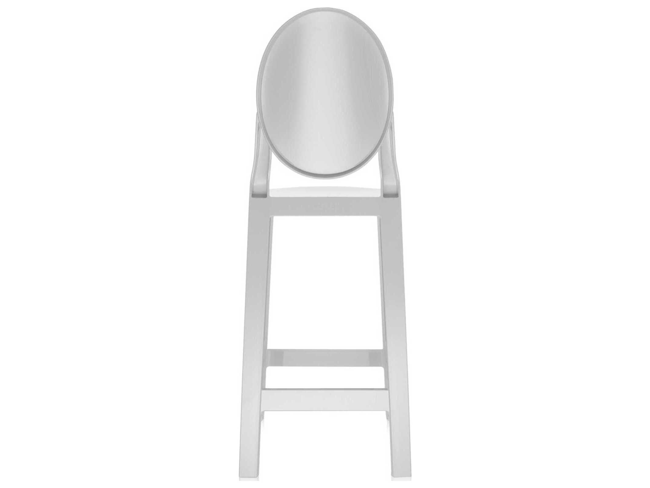 Kartell One More White Counter Stool  (Sold in 2)