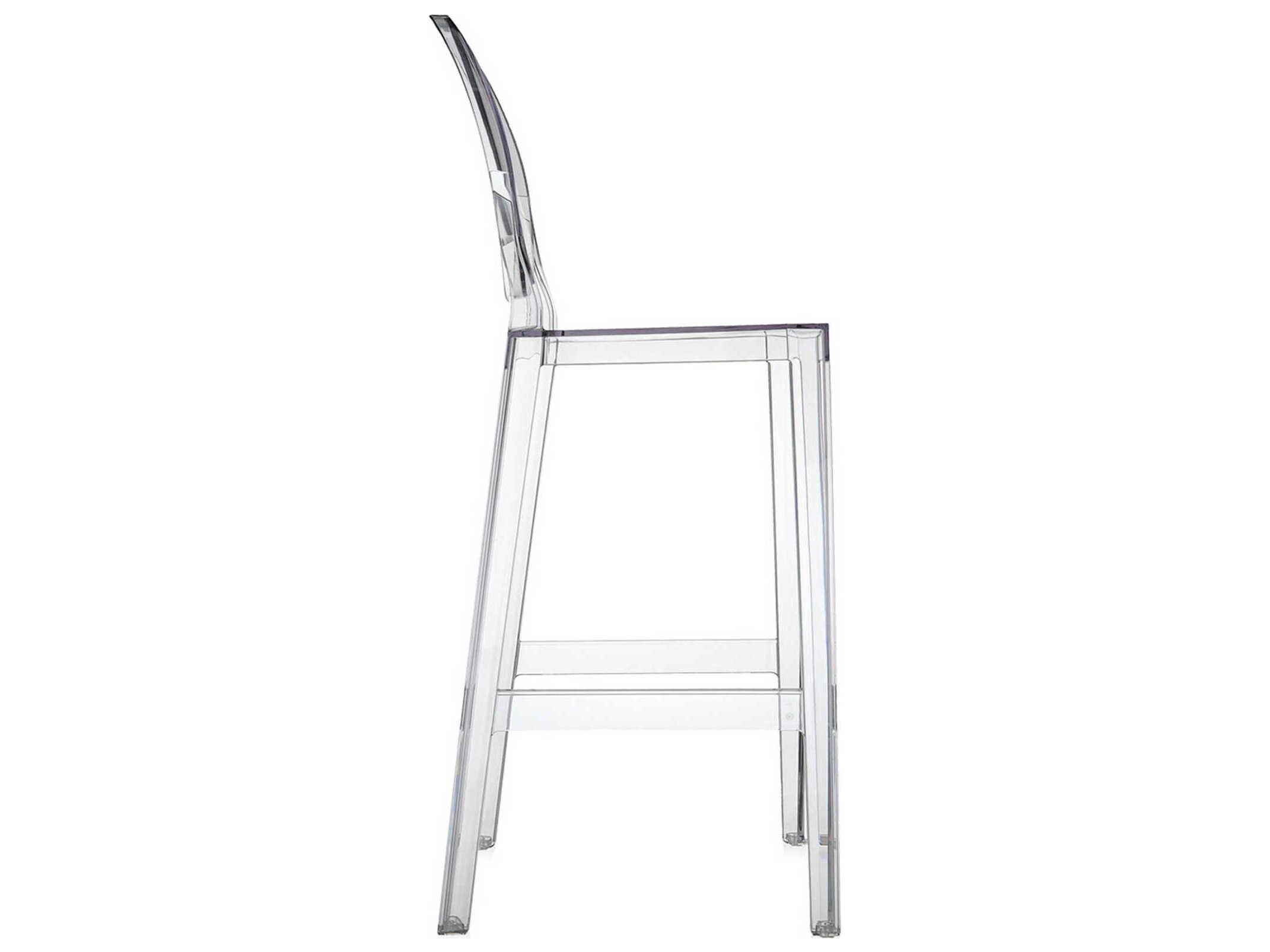 Kartell One More Crystal Bar Stool  (Sold in 2)