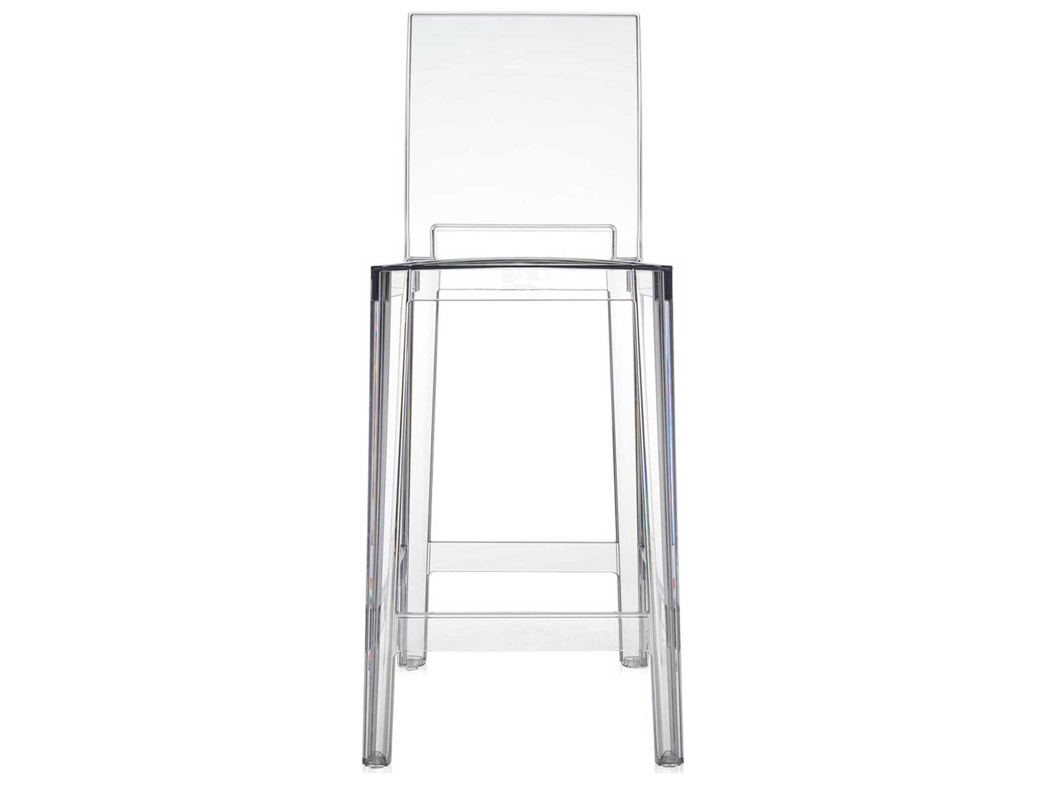 Kartell One More Please Crystal Counter Stool  (Sold in 2)