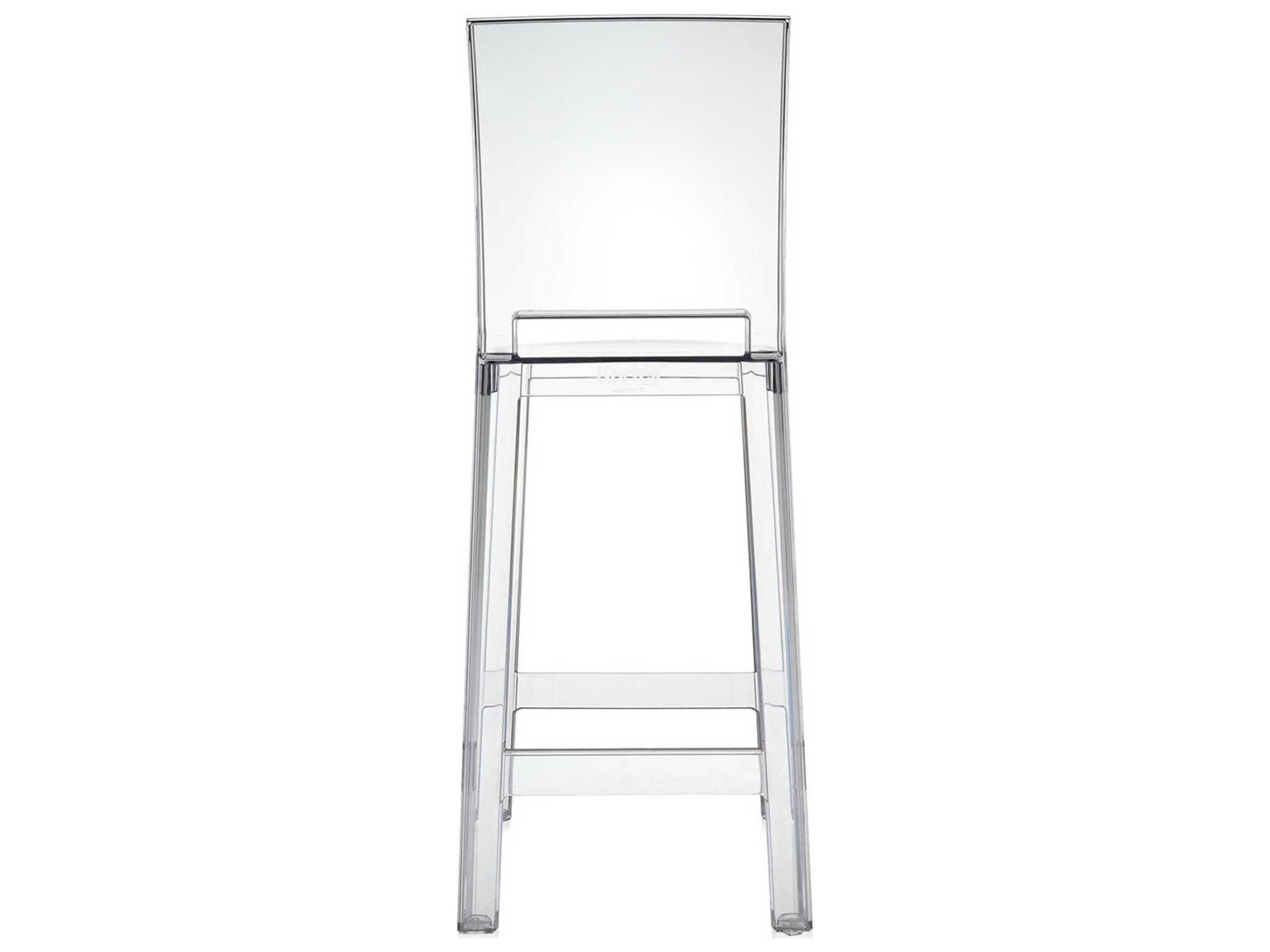 Kartell One More Please Crystal Counter Stool  (Sold in 2)