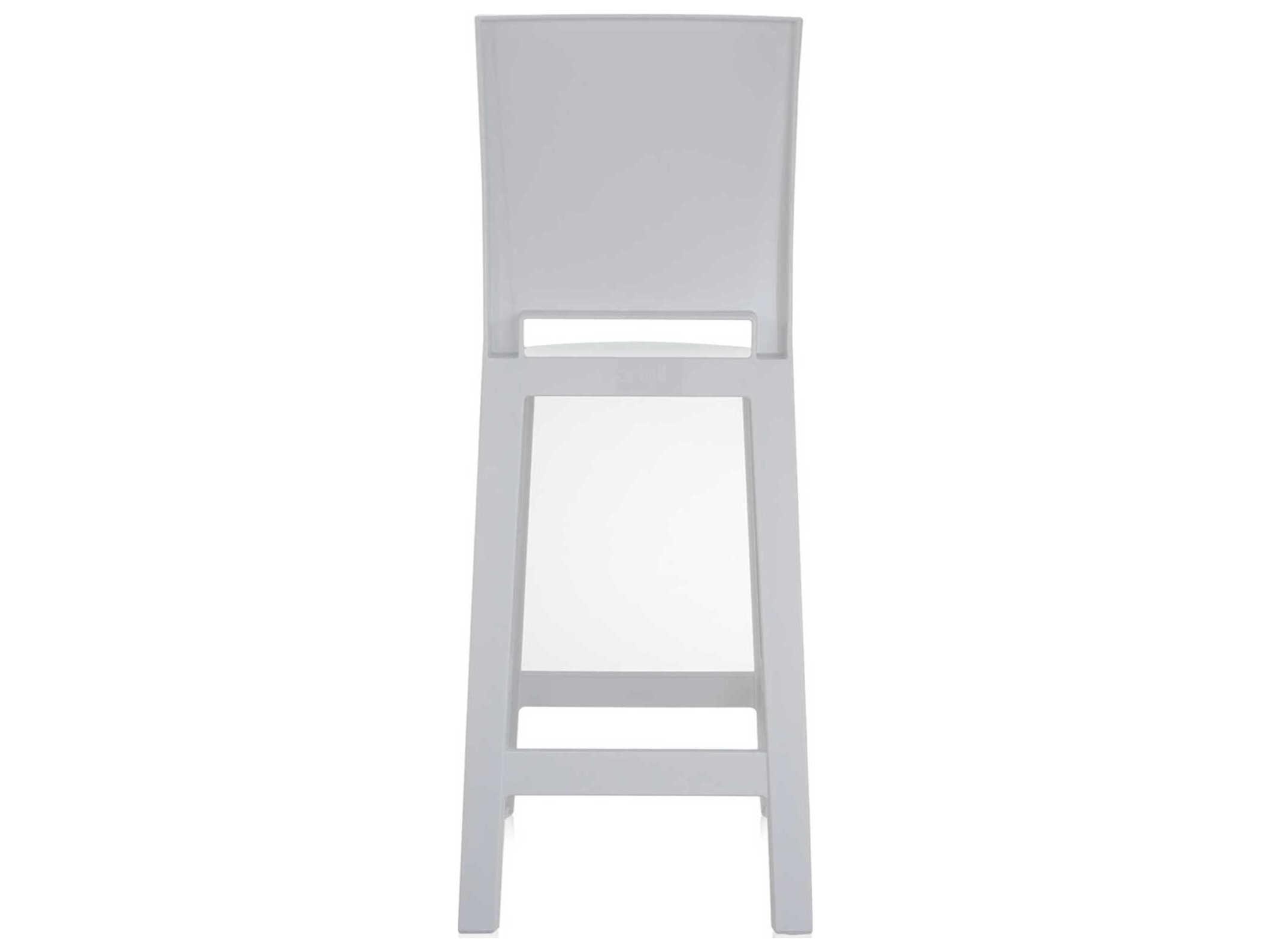 Kartell One More Please White Counter Stool  (Sold in 2)