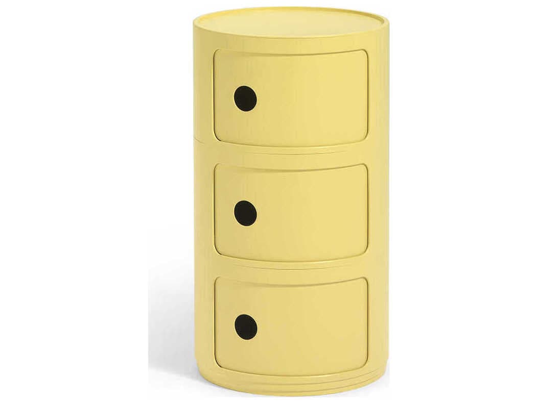 Kartell Componibili Bio Yellow File Cabinet