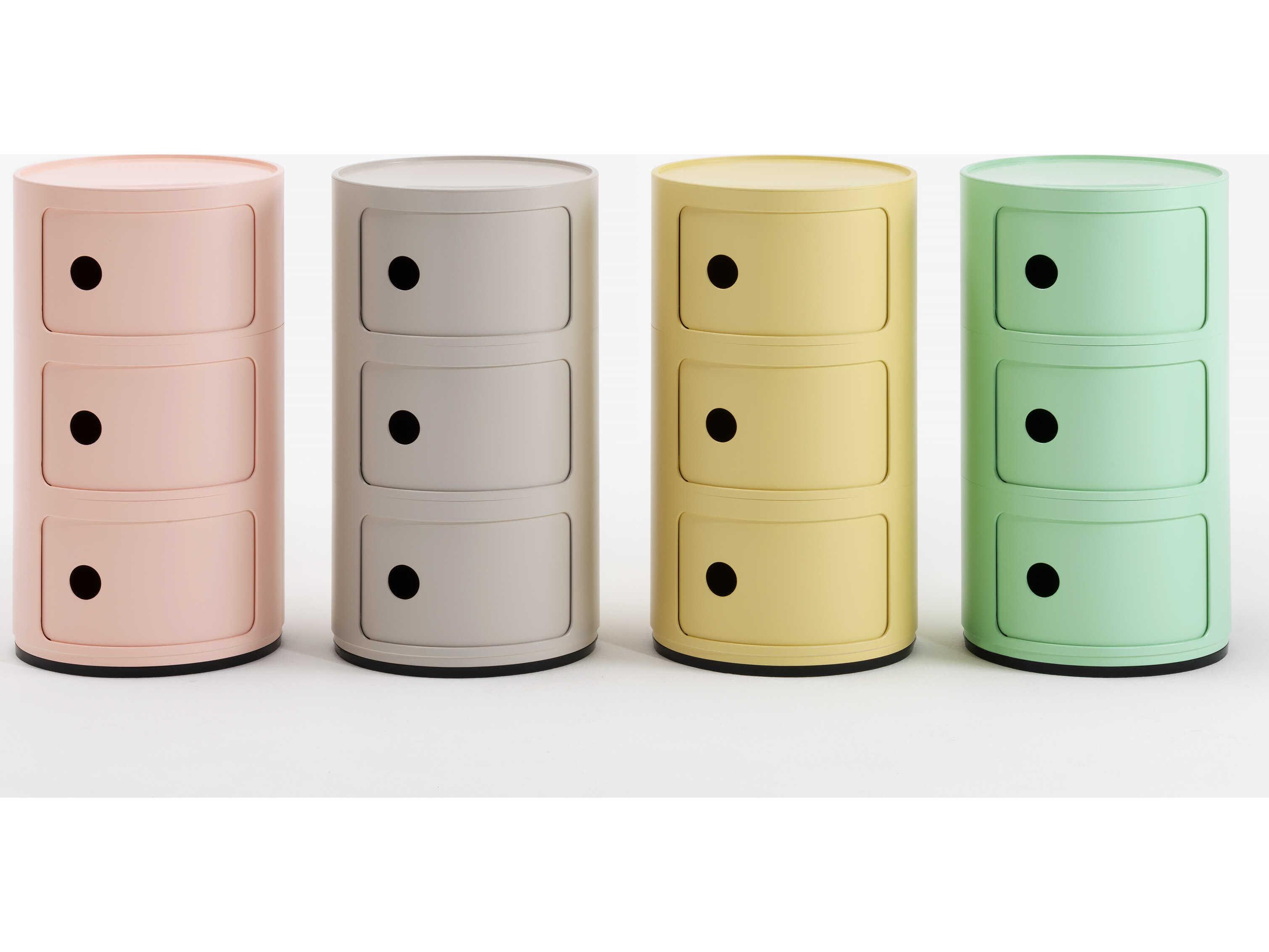 Kartell Componibili Bio Pink File Cabinet