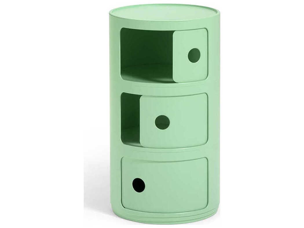 Kartell Componibili Bio Green File Cabinet