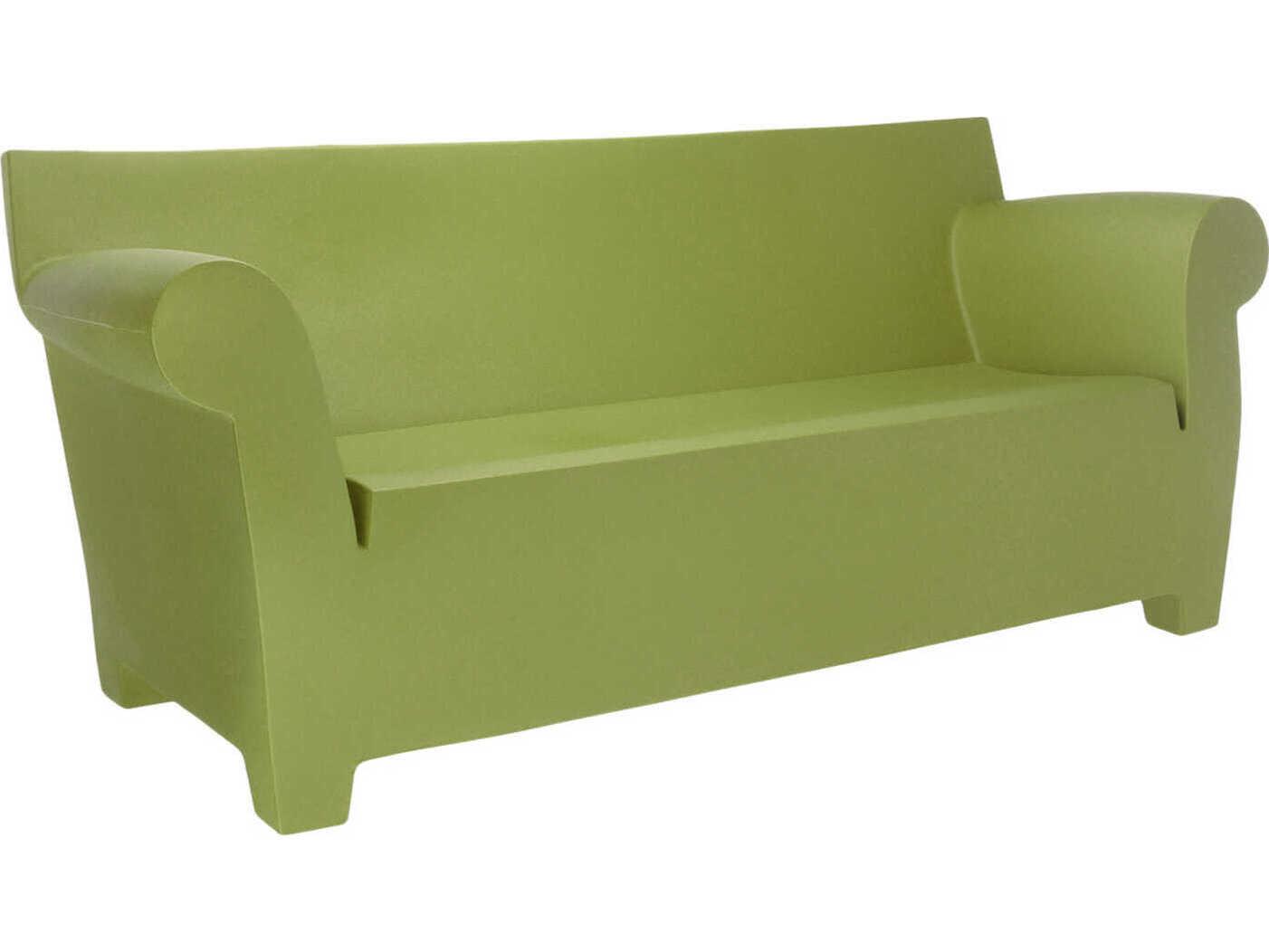 Kartell Bubble Club Green Loveseat
