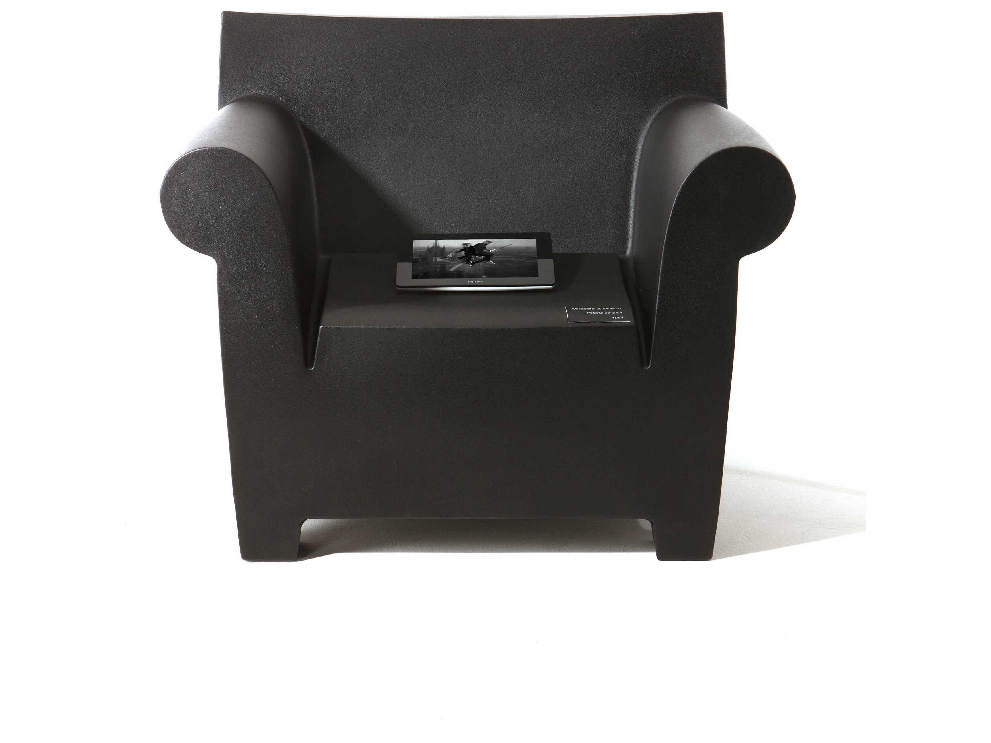 Kartell Bubble Club Black Accent Chair
