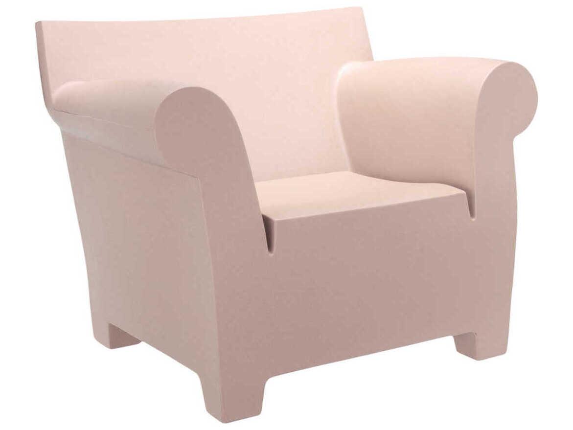 Kartell Bubble Club Pink Accent Chair