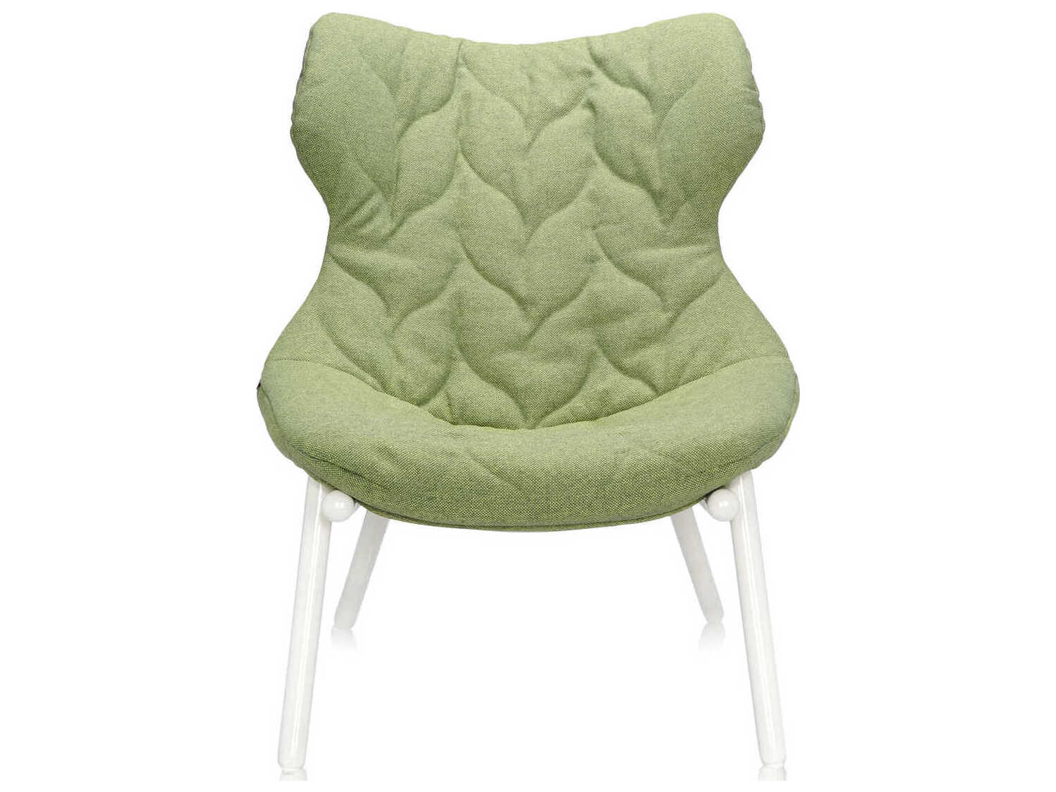Kartell Foliage Green Fabric Accent Chair