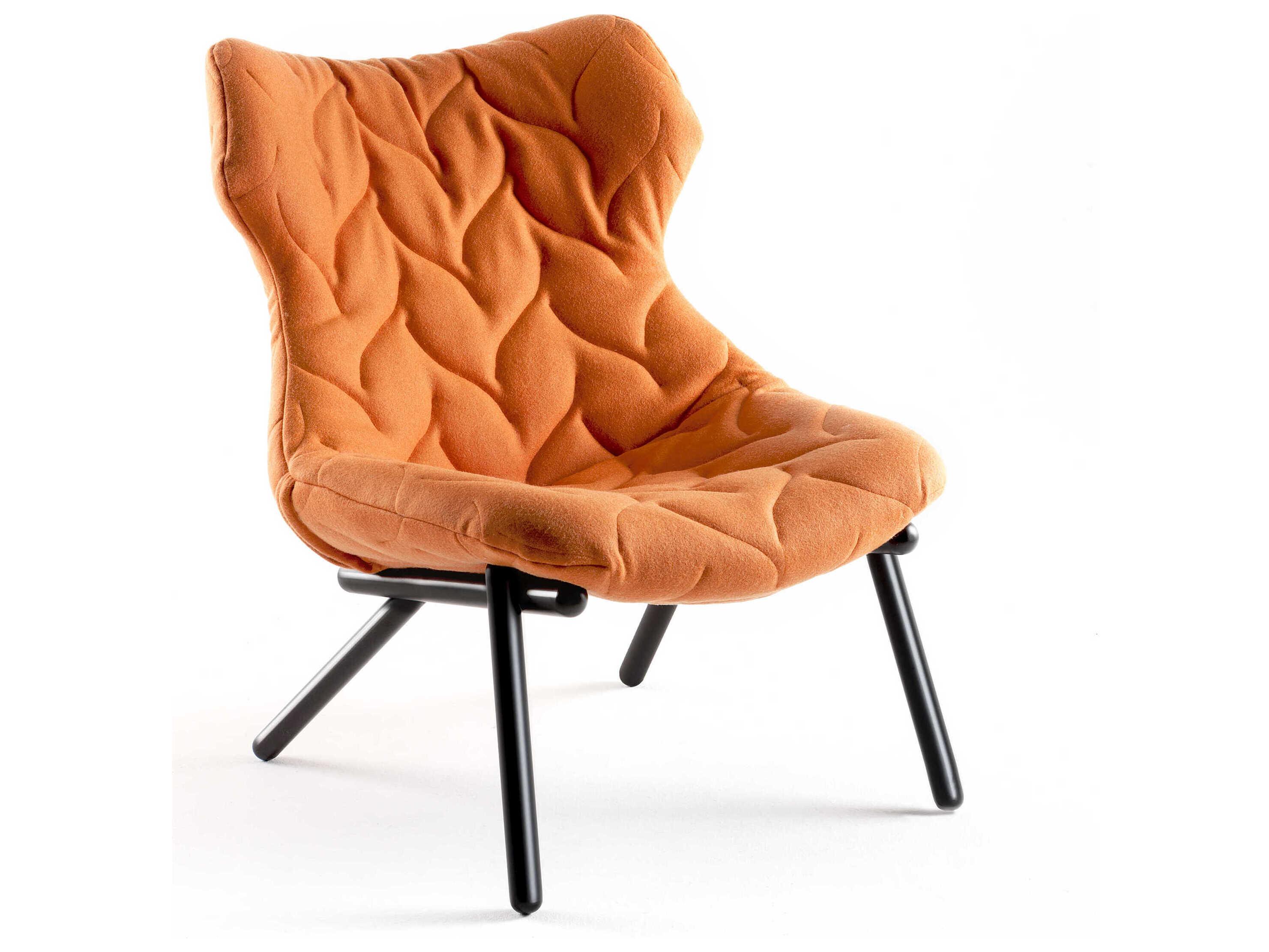 Kartell Foliage Black Fabric Accent Chair