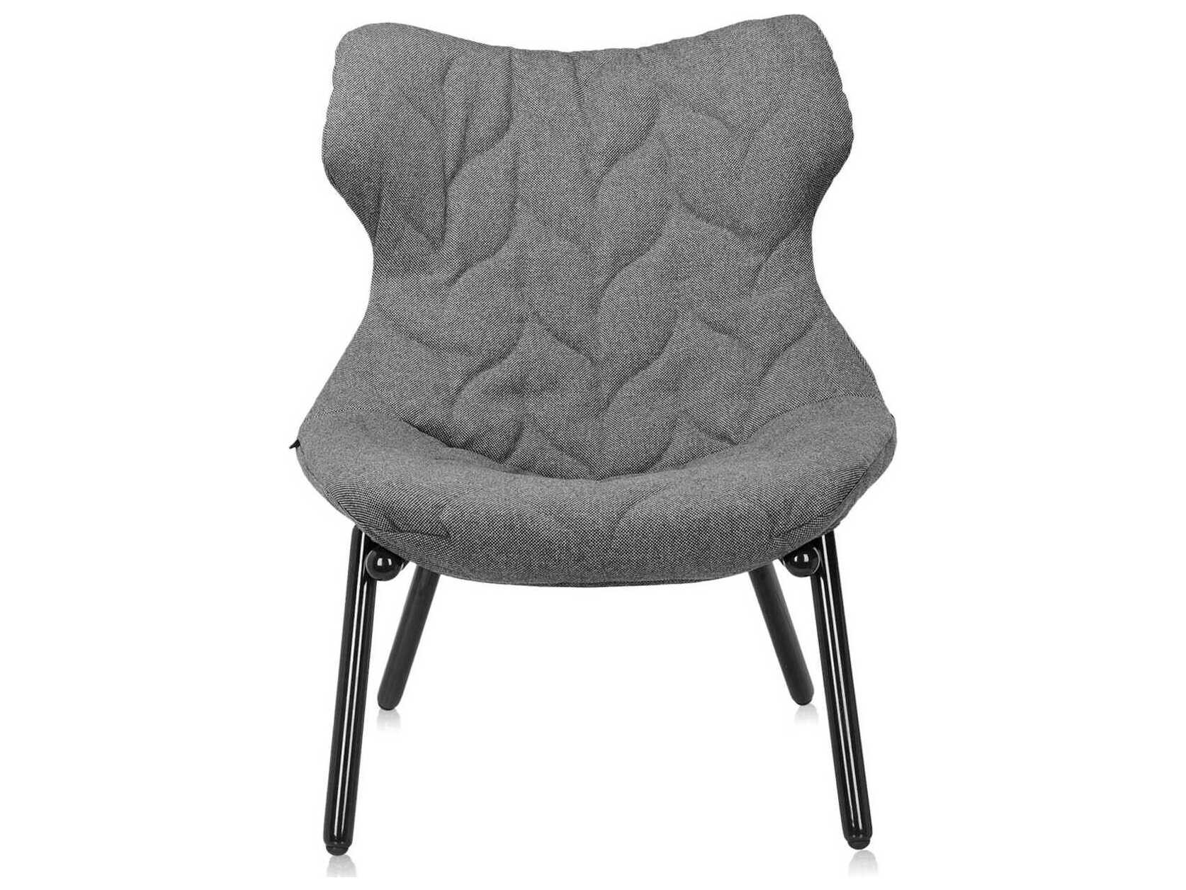 Kartell Foliage Black Fabric Accent Chair