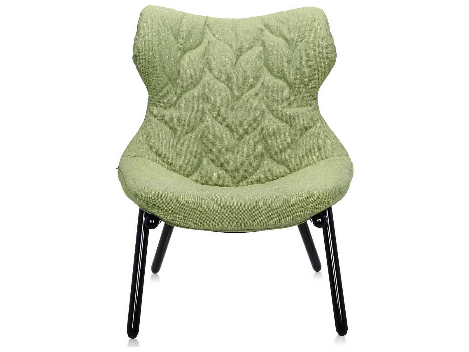 Kartell Foliage Black Fabric Accent Chair