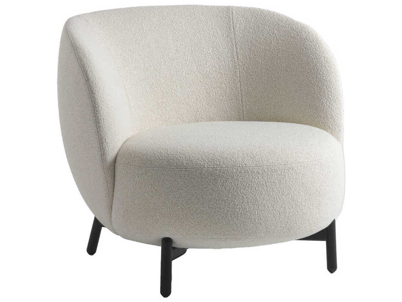 Kartell Lunam White Fabric Accent Chair