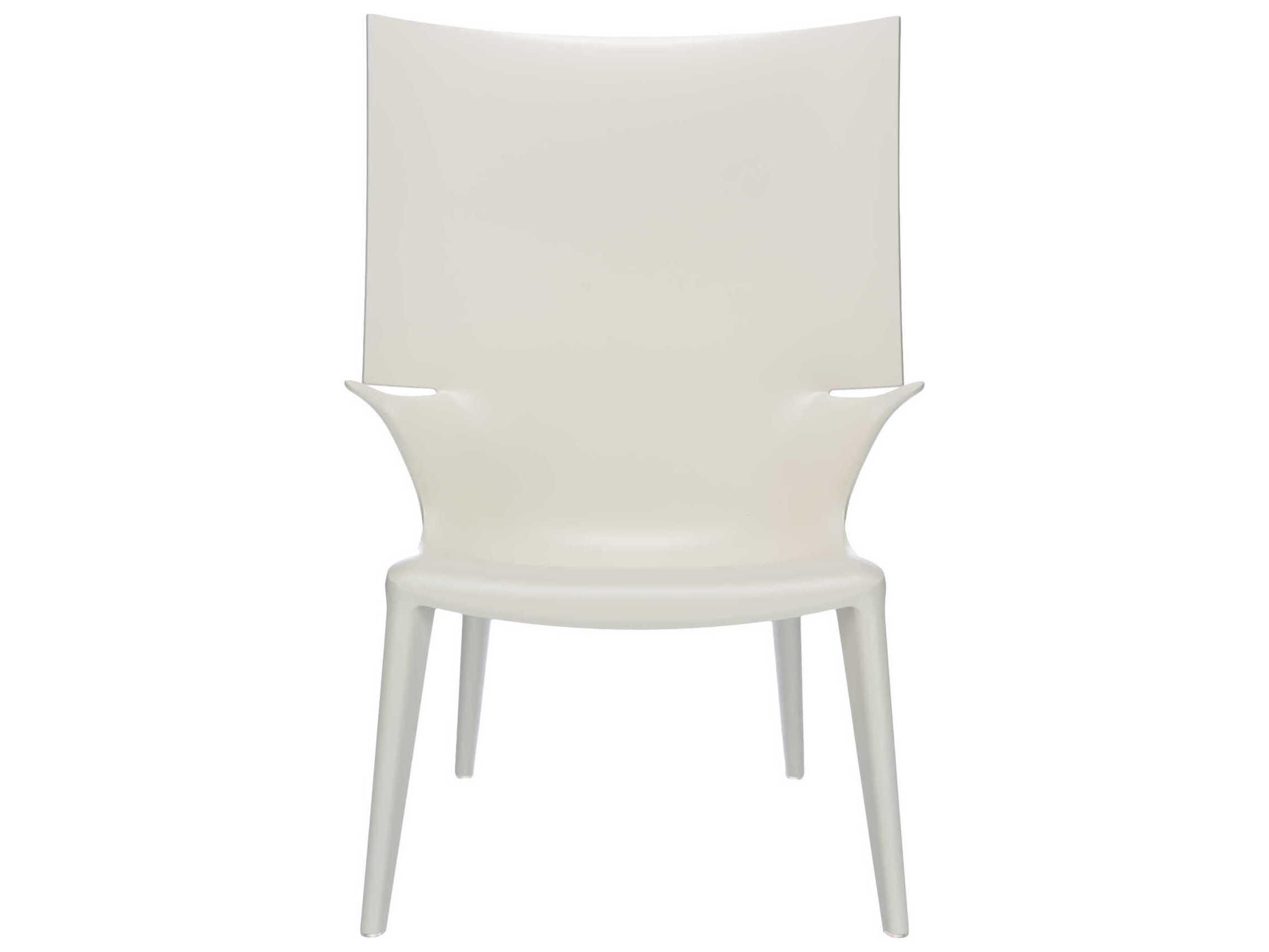 Kartell Uncle Jim White Accent Chair