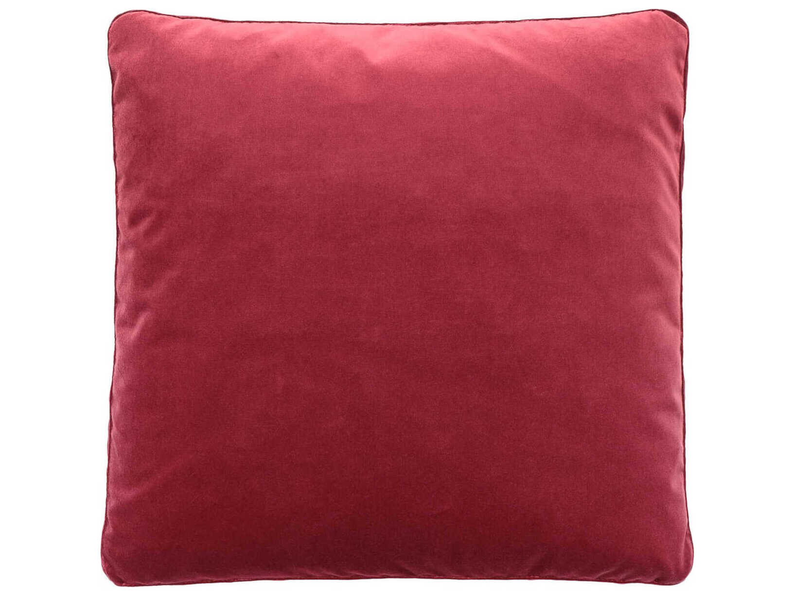 Kartell Largo Cardinal Red Velvet 19" x 19" Pillow