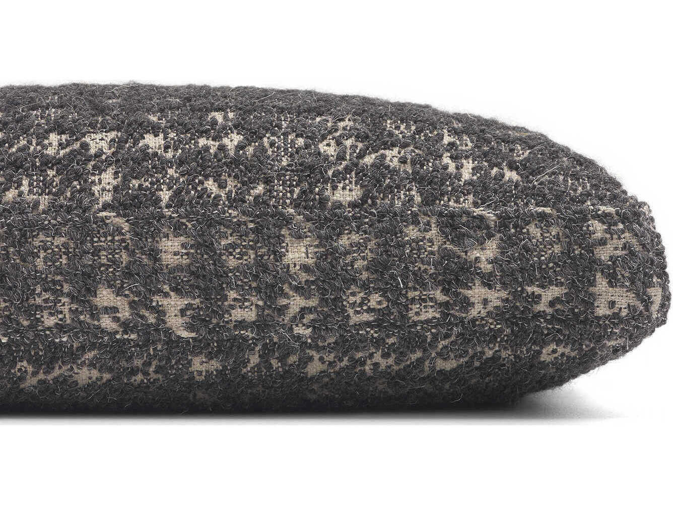 Kartell Largo Jacquard Gray 19" x 19" Pillow