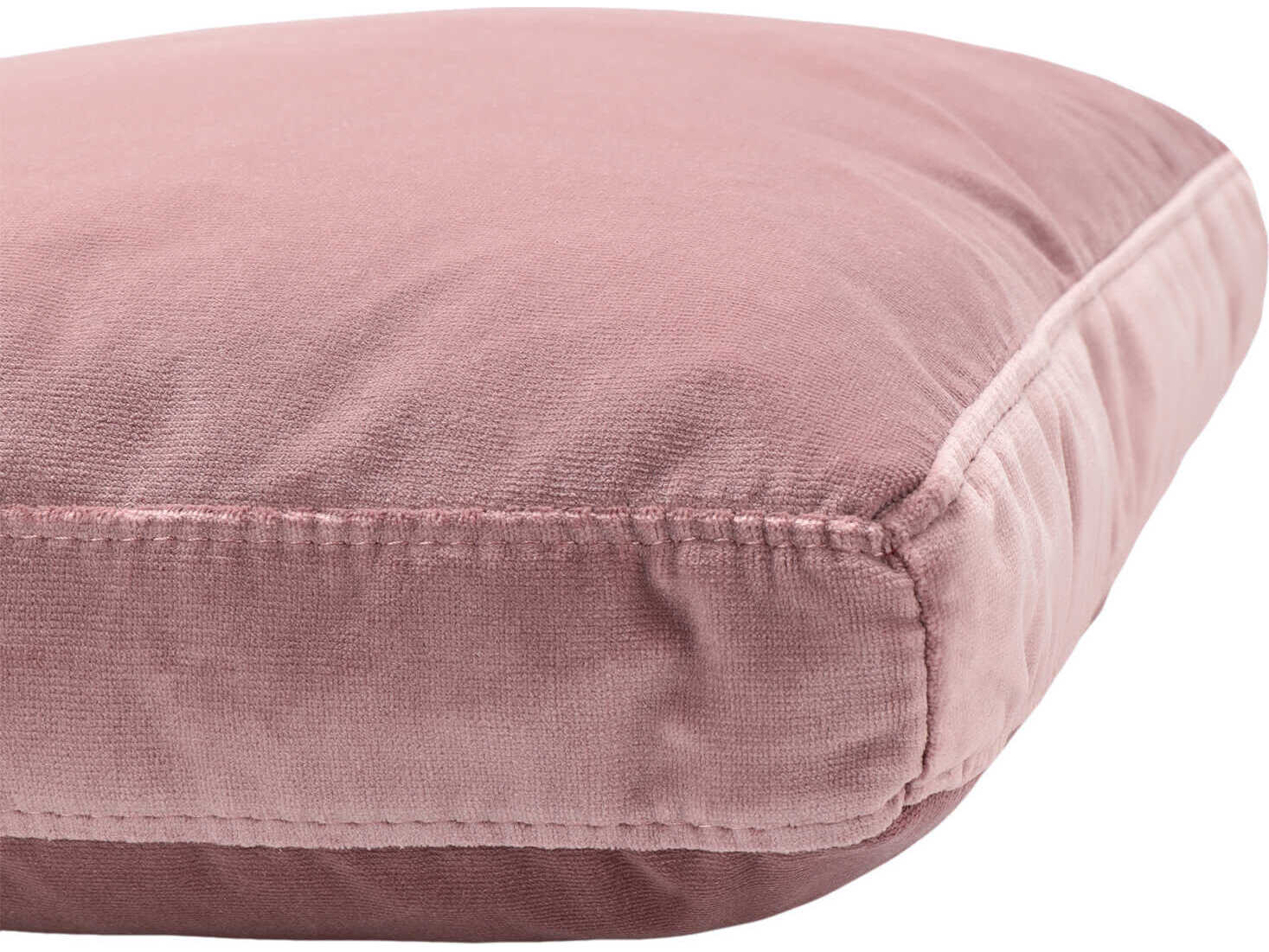 Kartell Largo Pink Velvet 19" x 14" Pillow