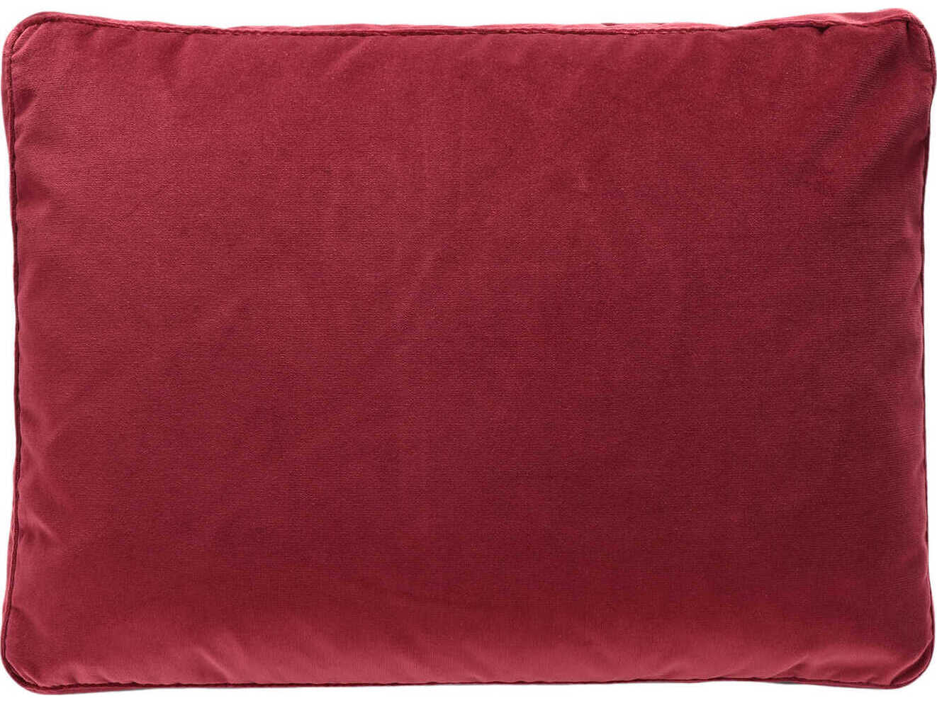 Kartell Largo Cardinal Red Velvet 19" x 14" Pillow