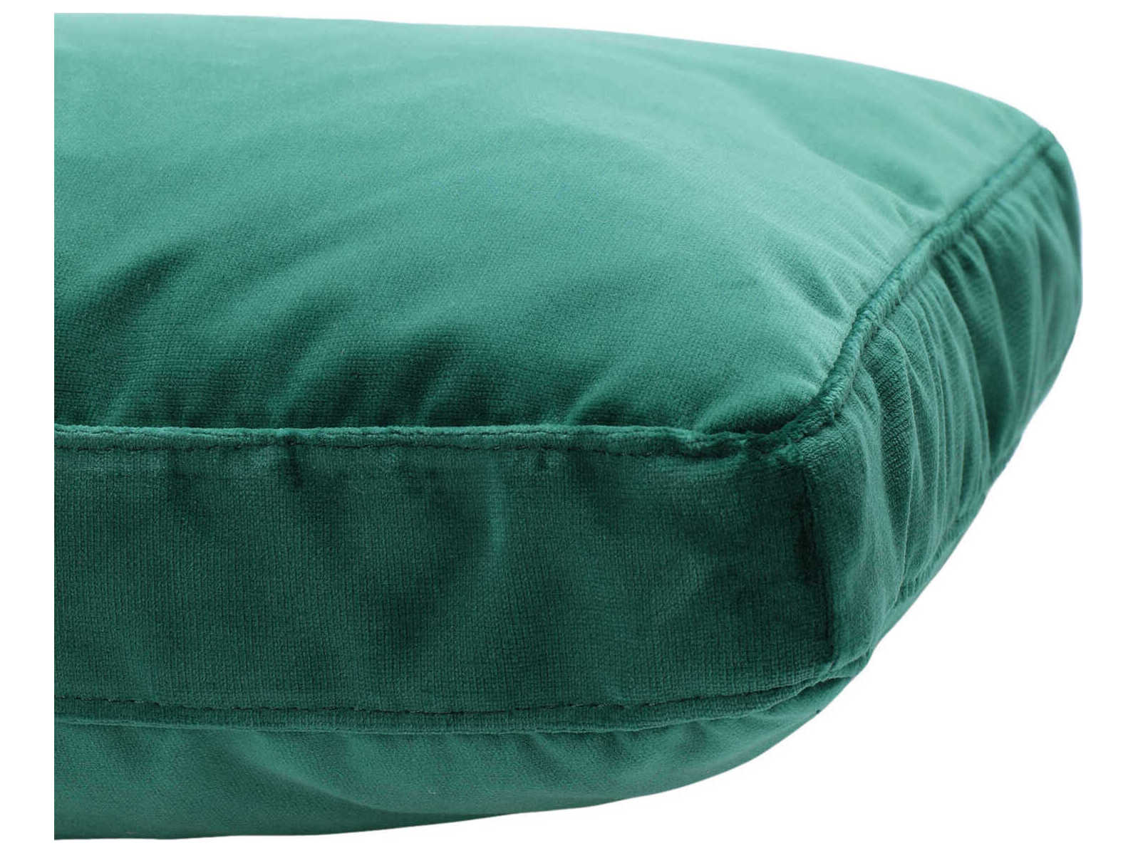 Kartell Largo Forest Green Velvet 19" x 14" Pillow