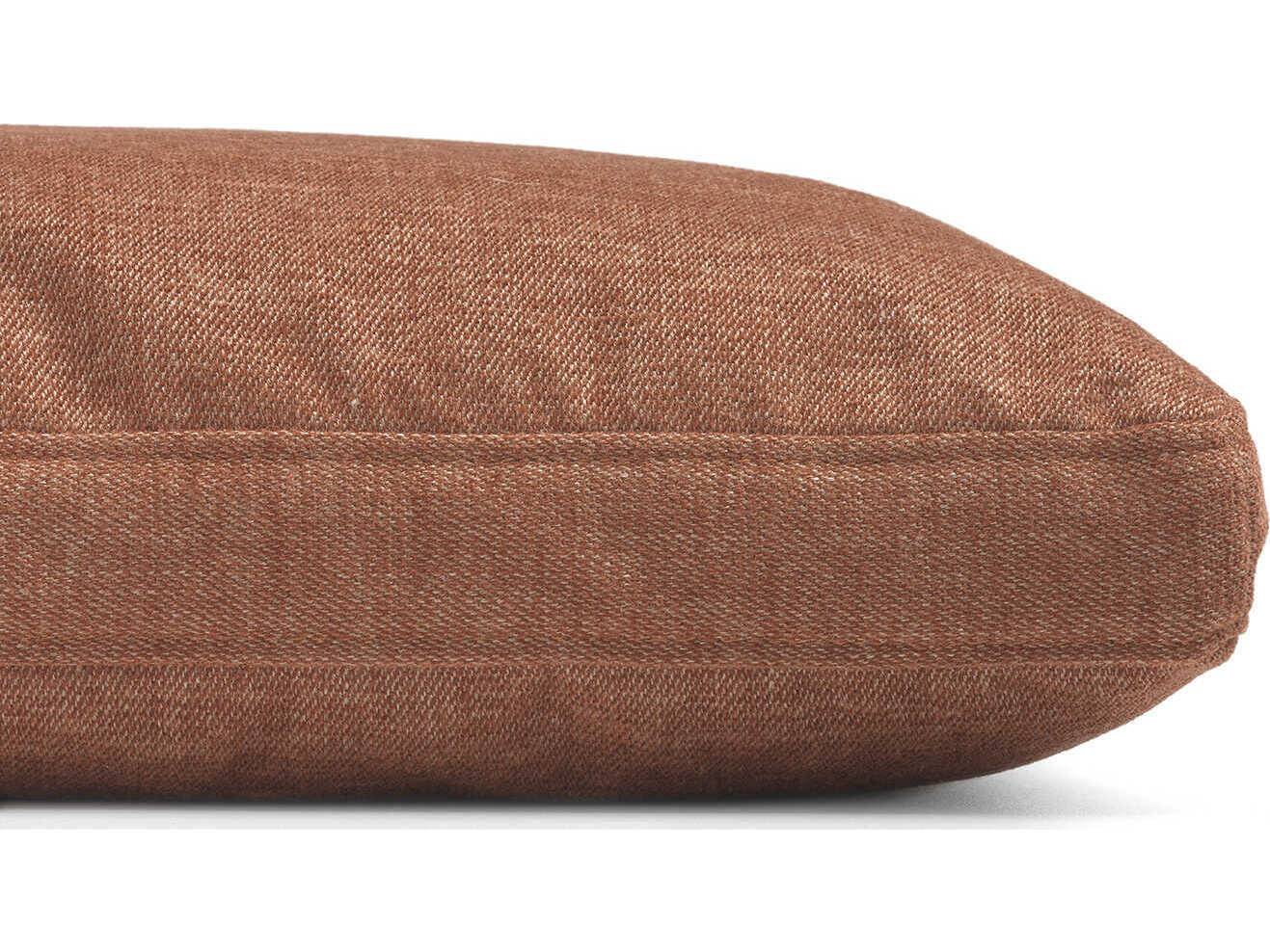 Kartell Largo Melange Orange 19" x 14" Pillow