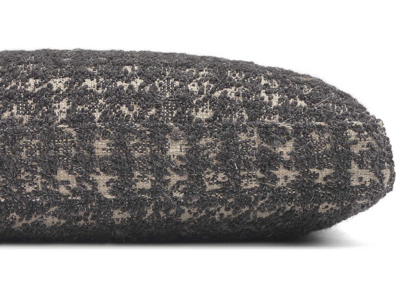 Kartell Largo Jacquard Gray 19" x 14" Pillow