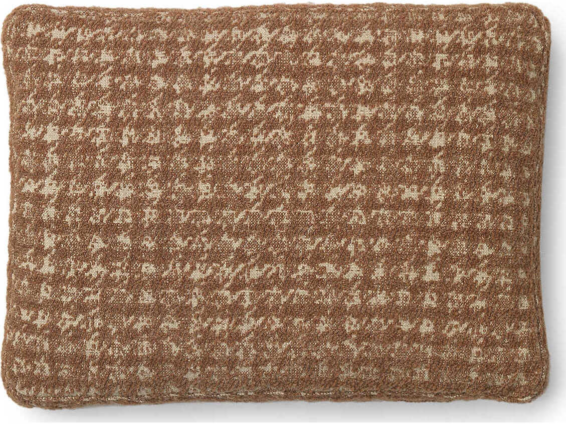 Kartell Largo Jacquard Orange 19" x 14" Pillow