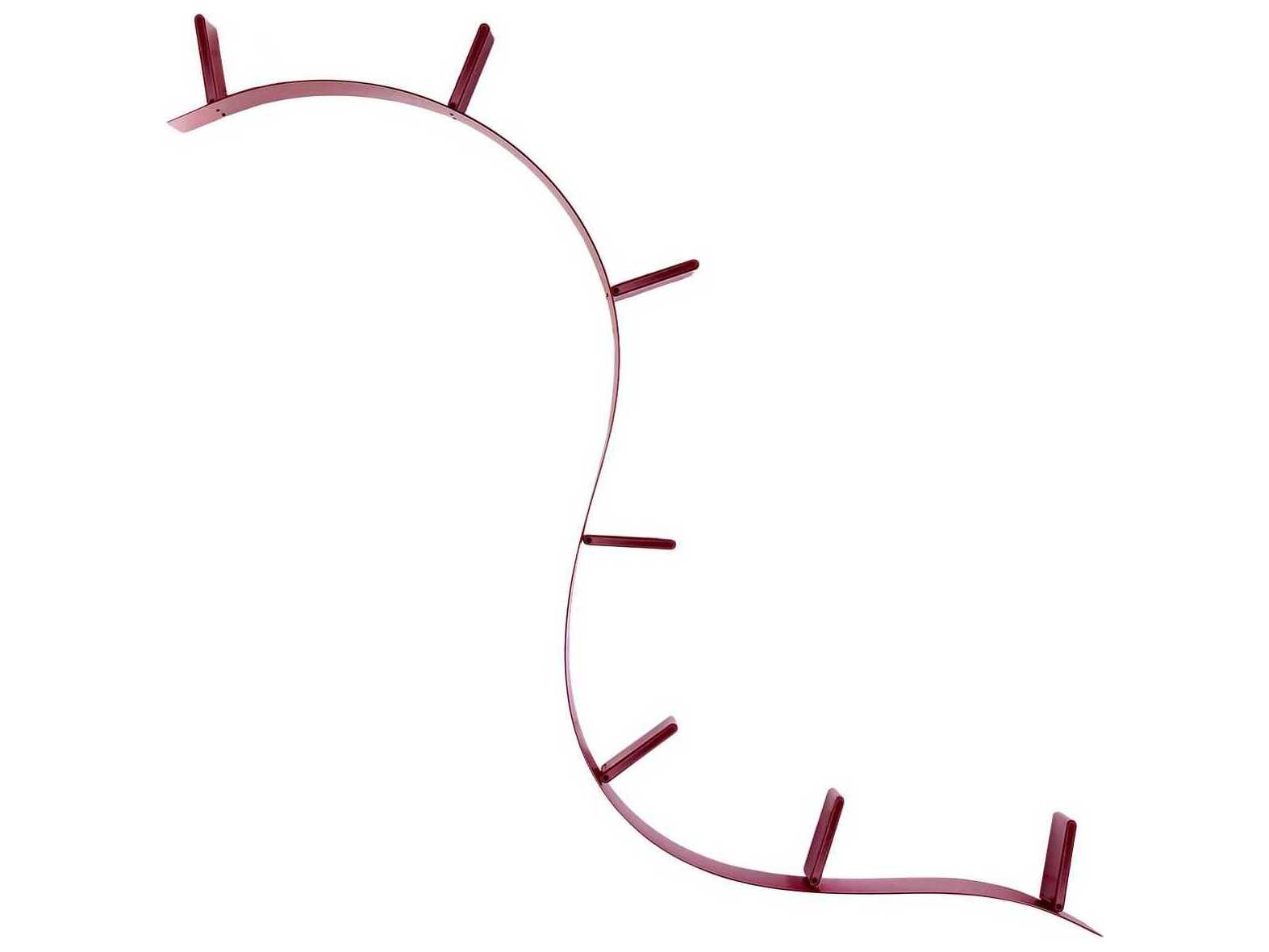 Kartell Bookworm Wine Red Bookcase