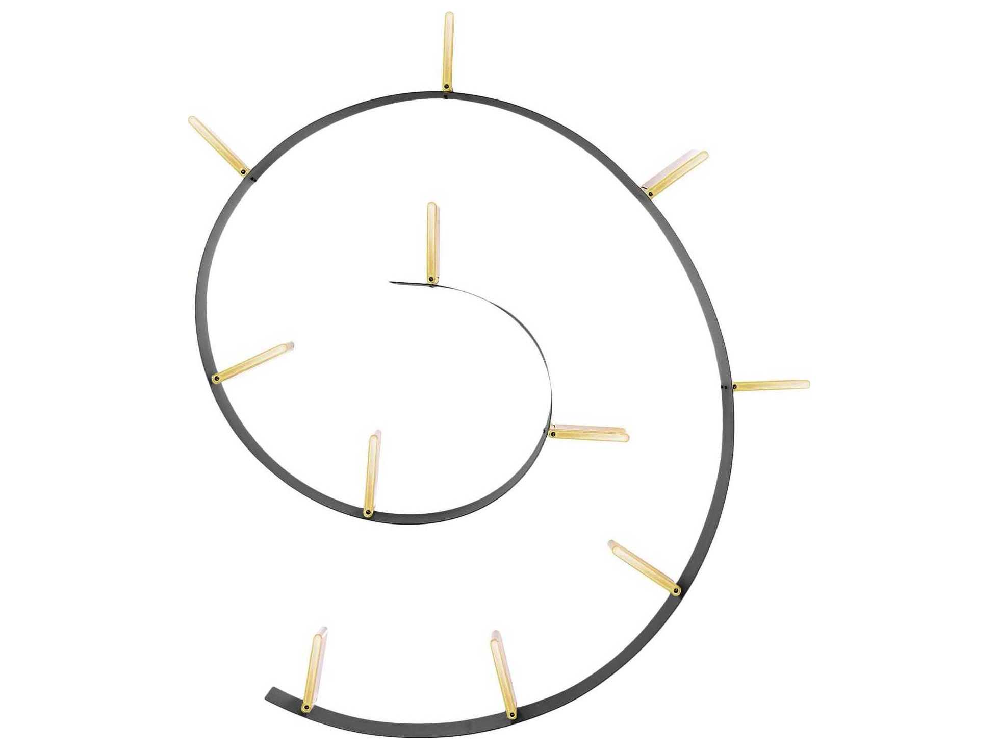 Kartell Bookworm Black Gold Bookcase